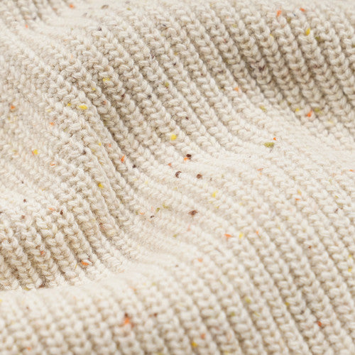 FRIZMWORKS Bocaci Wool Round Cardigan Ivory