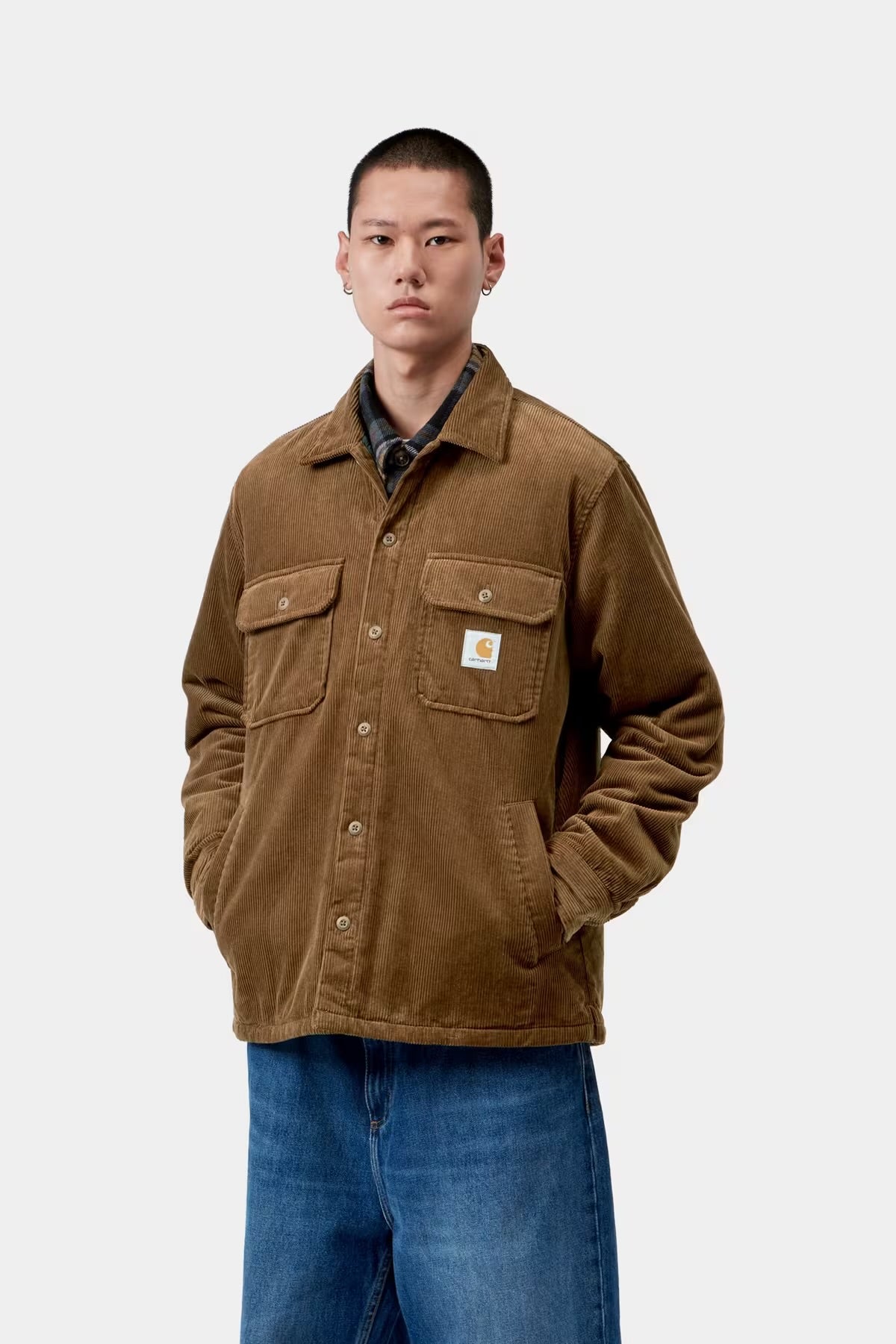 CARHARTT WIP Whitsome Shirt Jac WIP H Brown