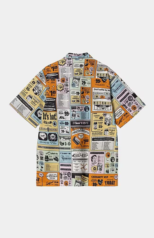 Catalogo CARHARTT WIP S/S Catalogo Camicie Stampa Tonalità