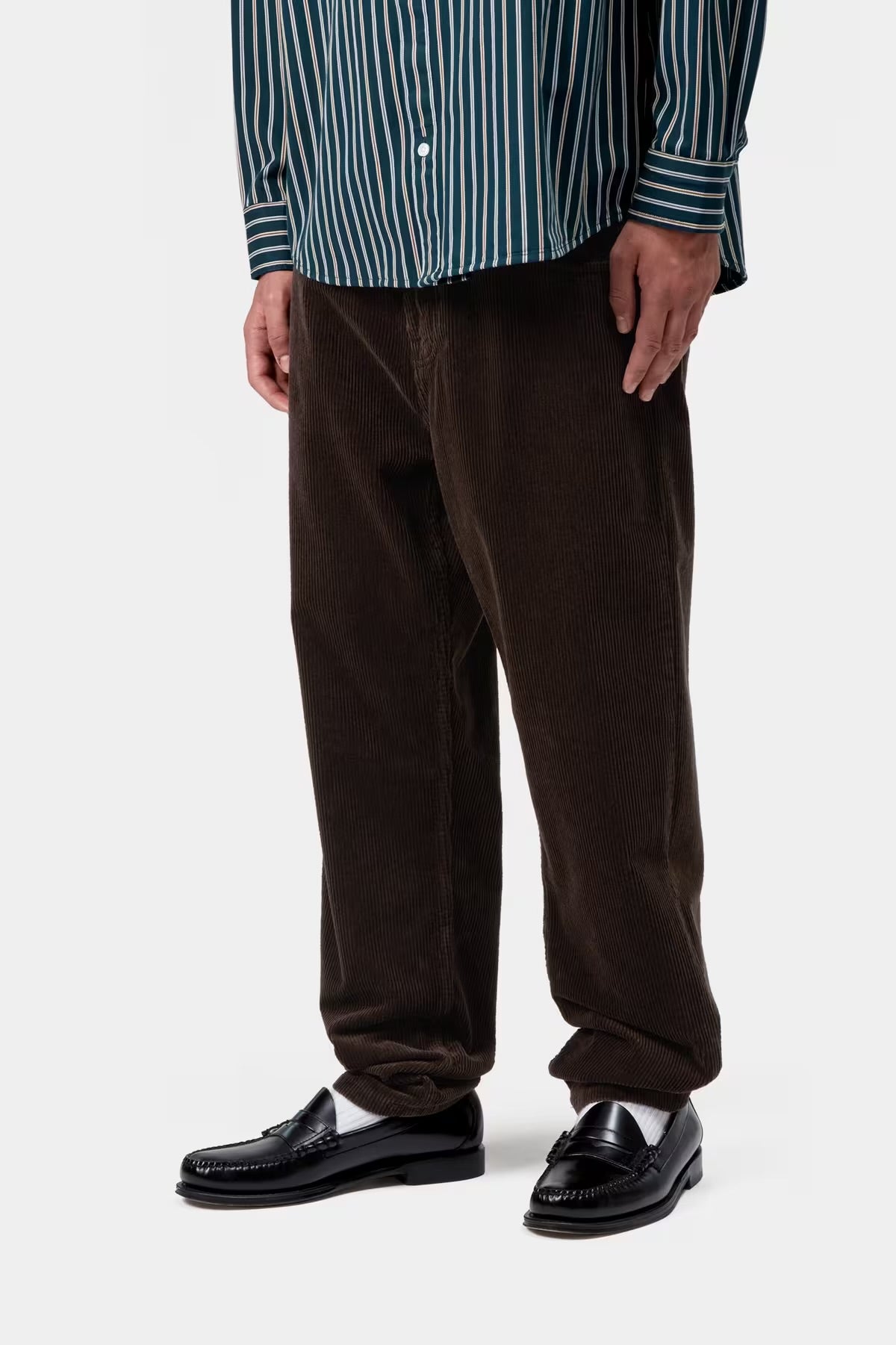 CARHARTT WIP Newel Corduroy Pant Tobacco Rinsed