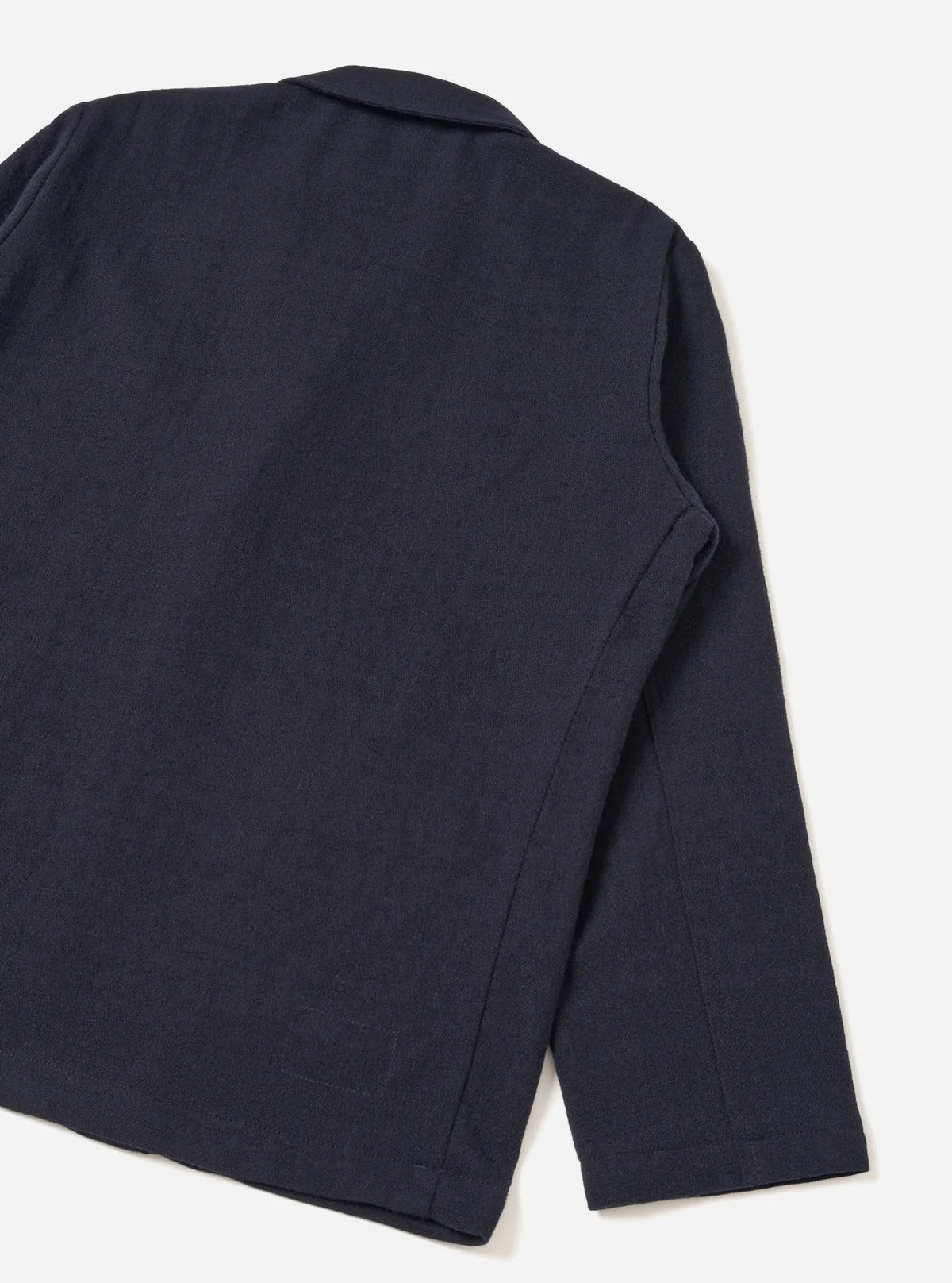 UNIVERSAL WORKS Dark Navy Robin Wool Mix Two Button Jacket