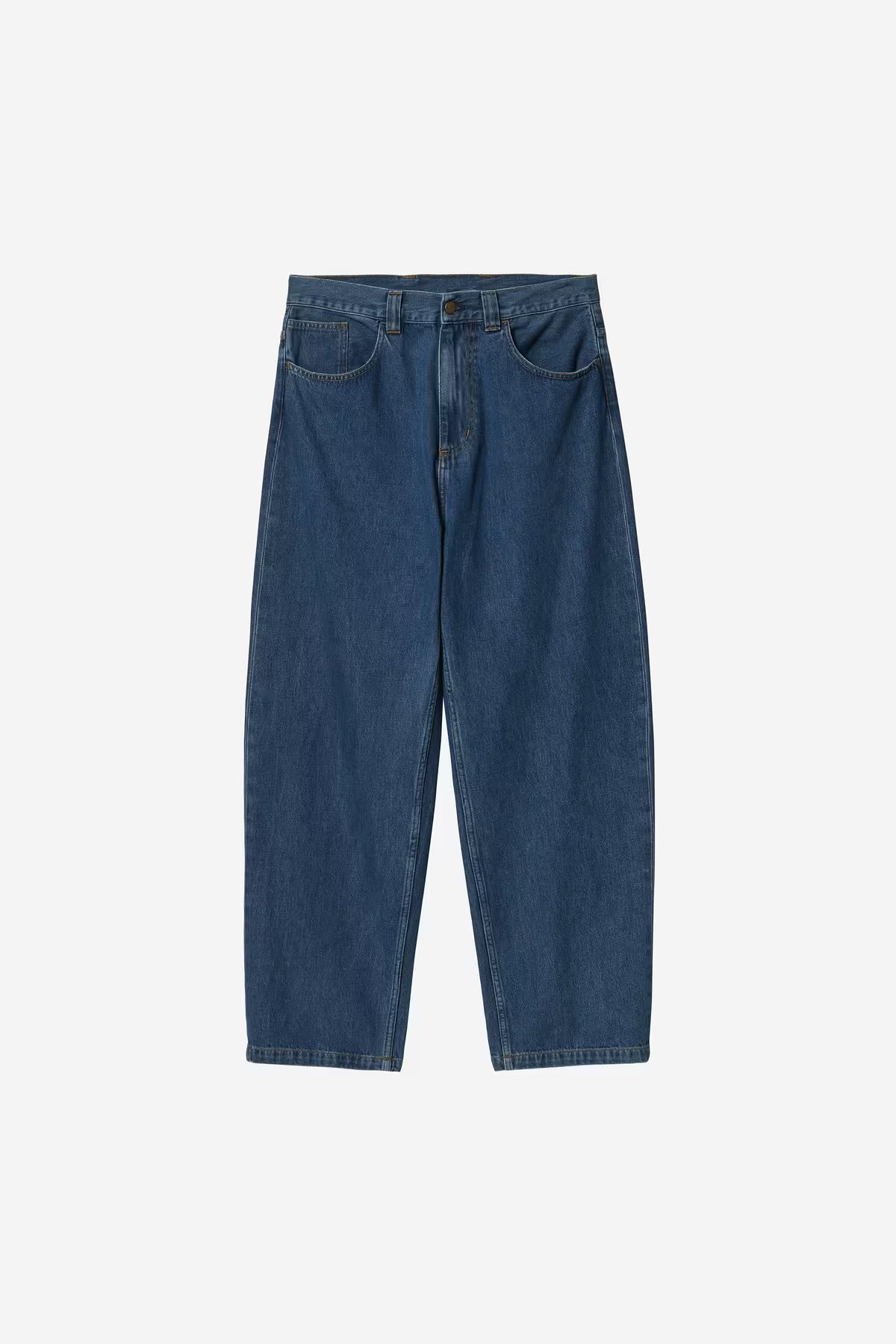 CARHARTT WIP Brandon Pant Blue Worn Washed