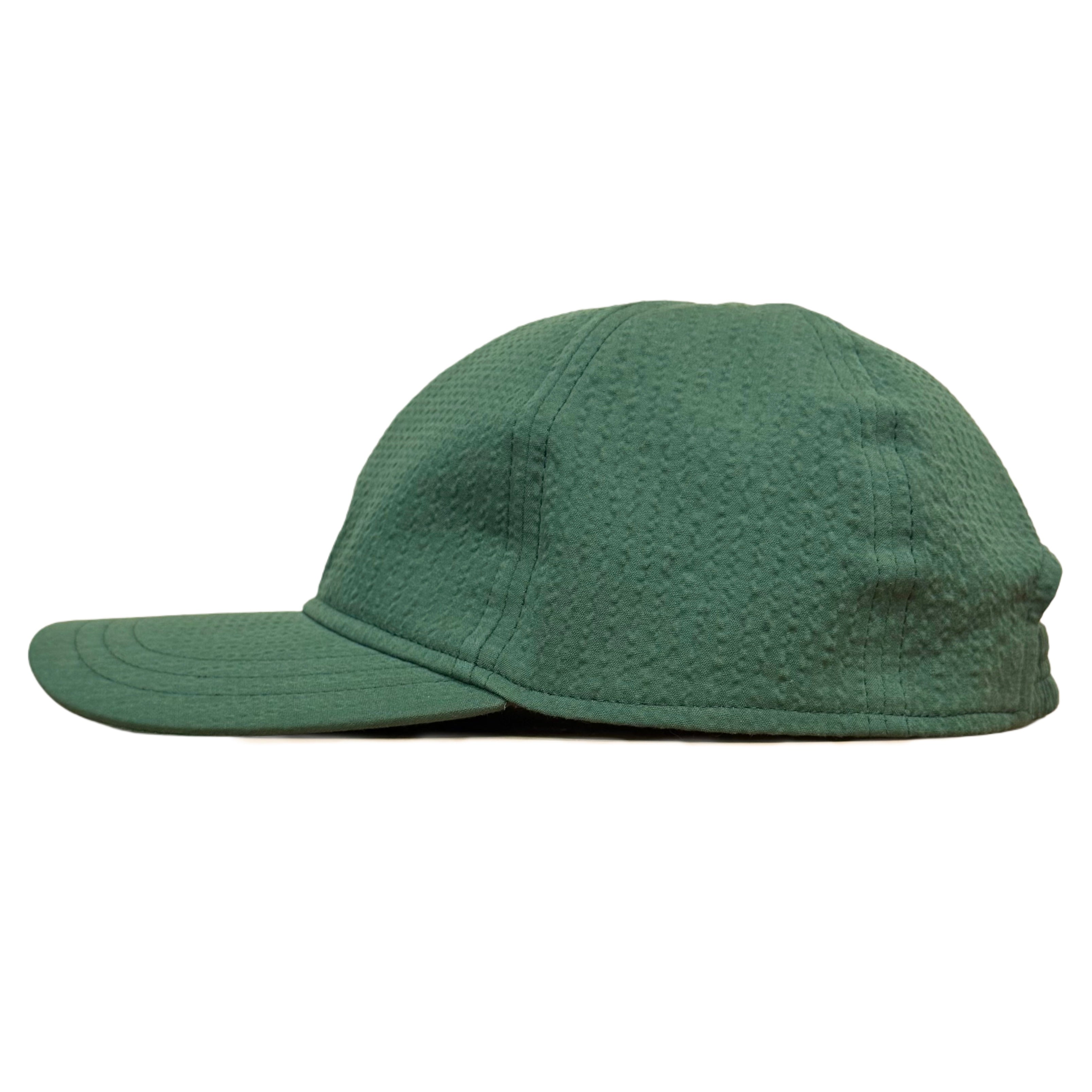 FRESH Seersucker Cap in Green