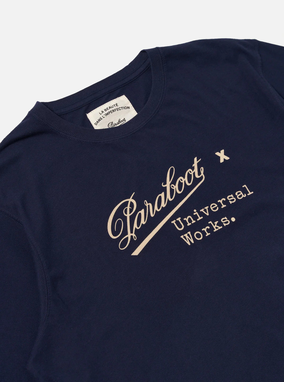 PARABOOT x Universal Works Navy Single Jersey Short Sleeve Tee