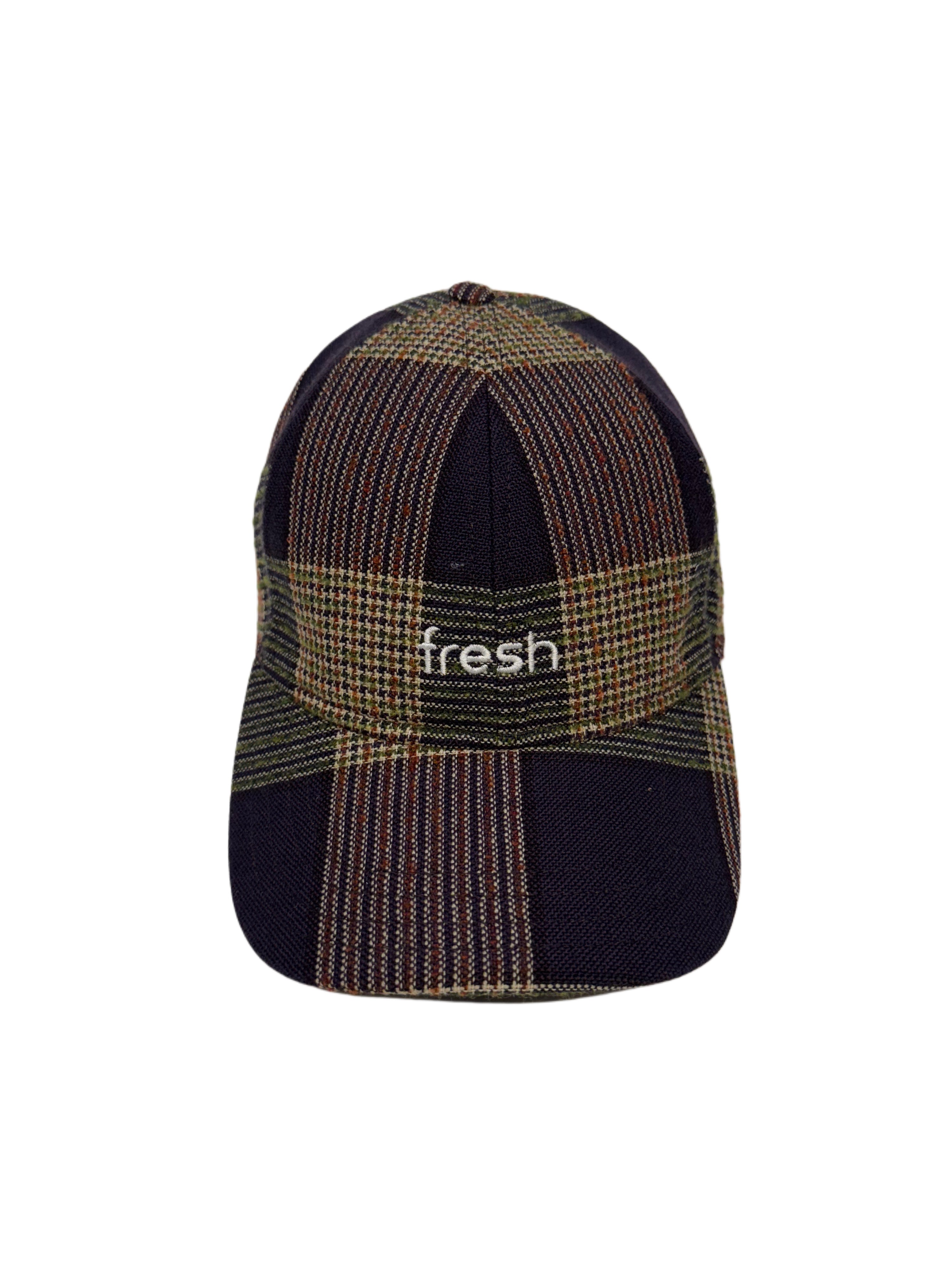 FRESH Six-Panel Wine Wool Cap