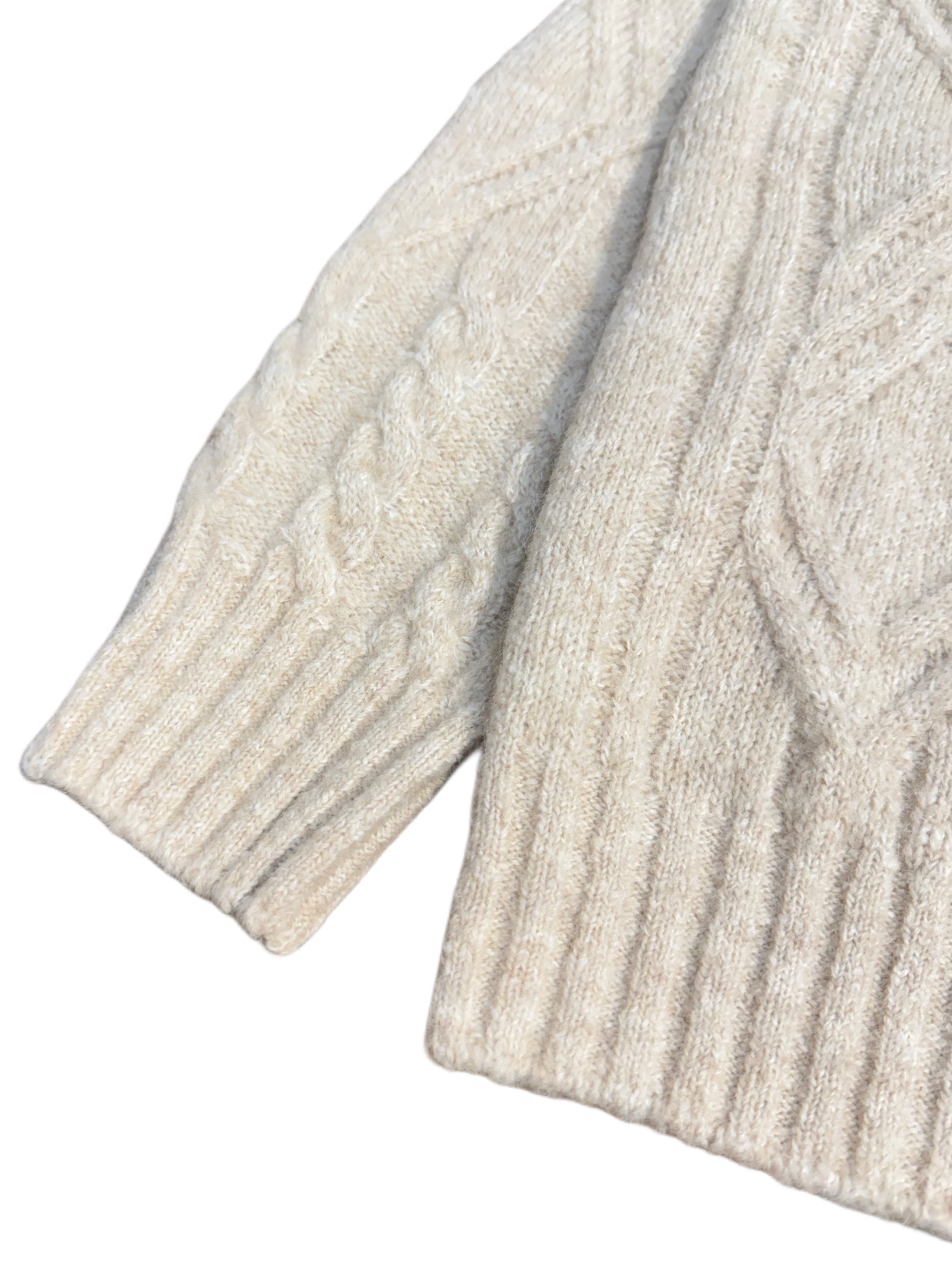 FRESH Pescatore Alpaca Wool Crew Neck in Cream