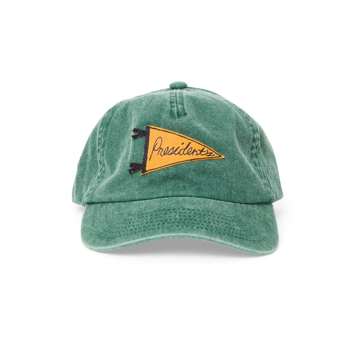 PRESIDENT’s Delavé Gabardine Baseball Cap in Green