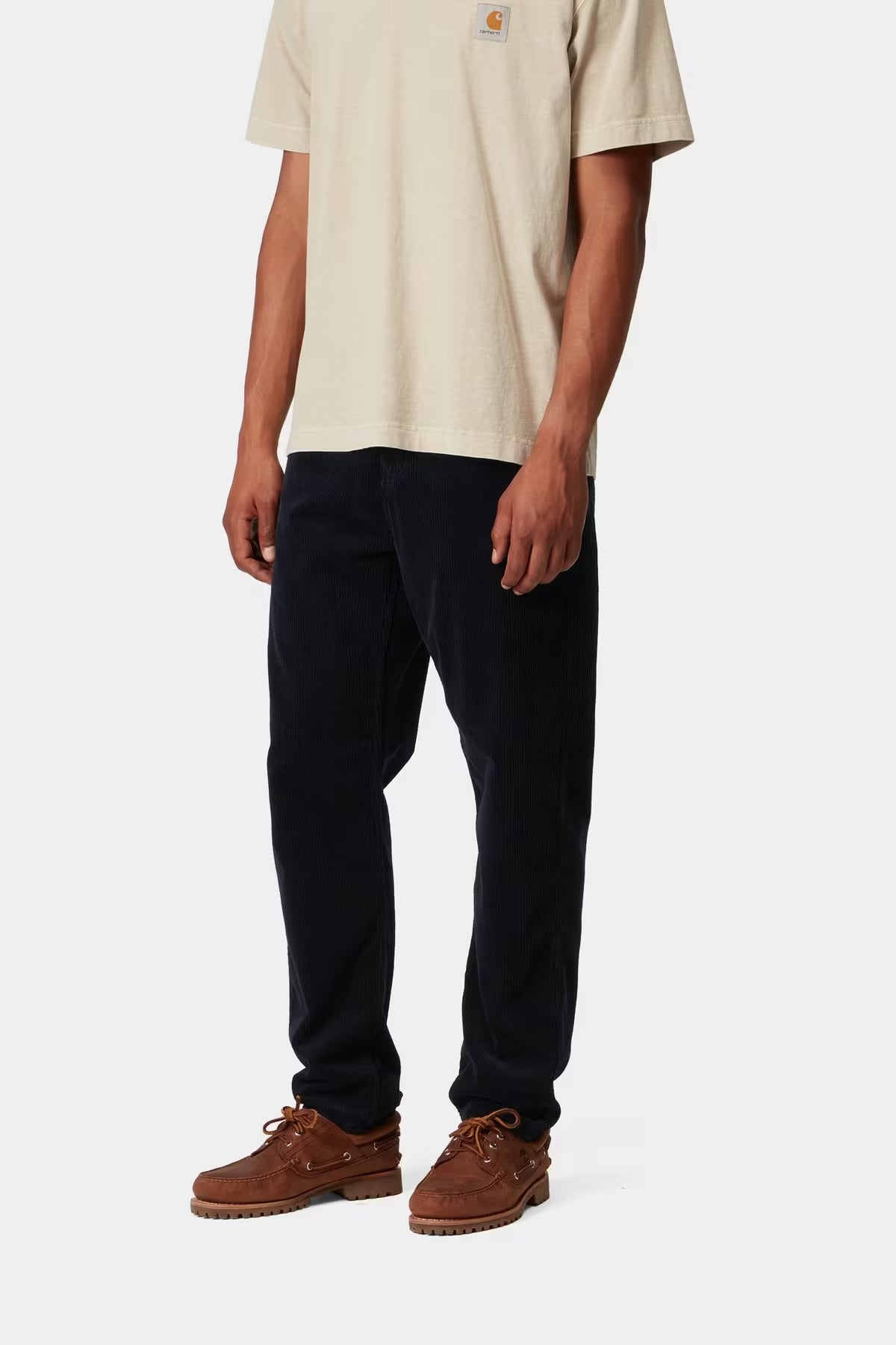 CARHARTT WIP Newel Corduroy Pant Dark Navy Rinsed