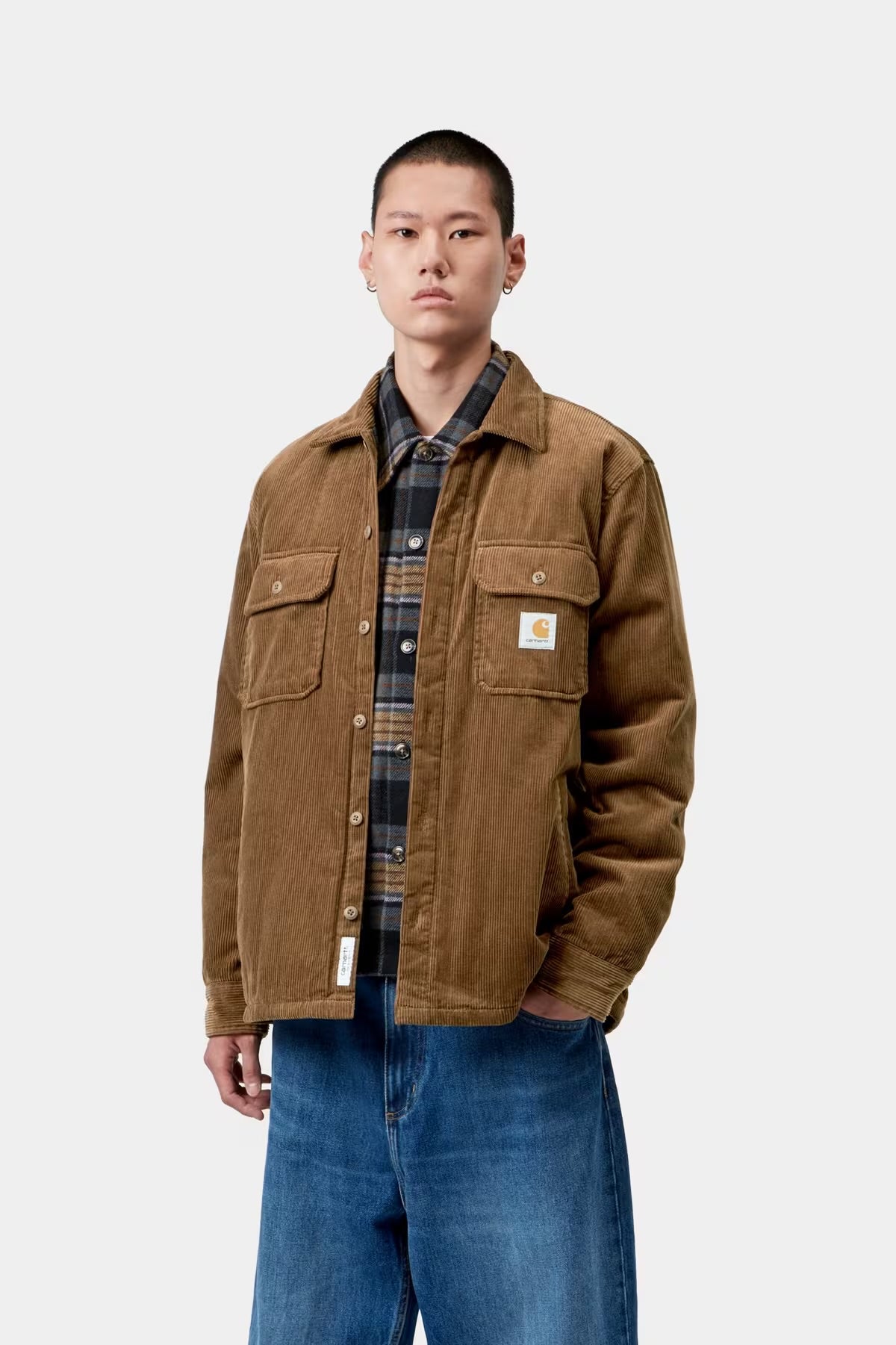 CARHARTT WIP Whitsome Shirt Jac WIP H Brown