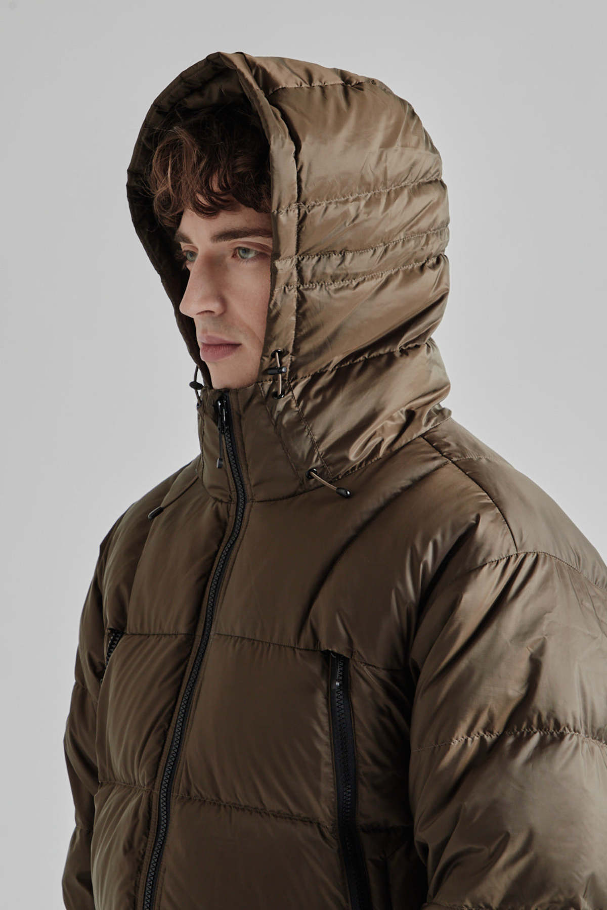 FRIZMWORKS Altavia Down Jacket Brown