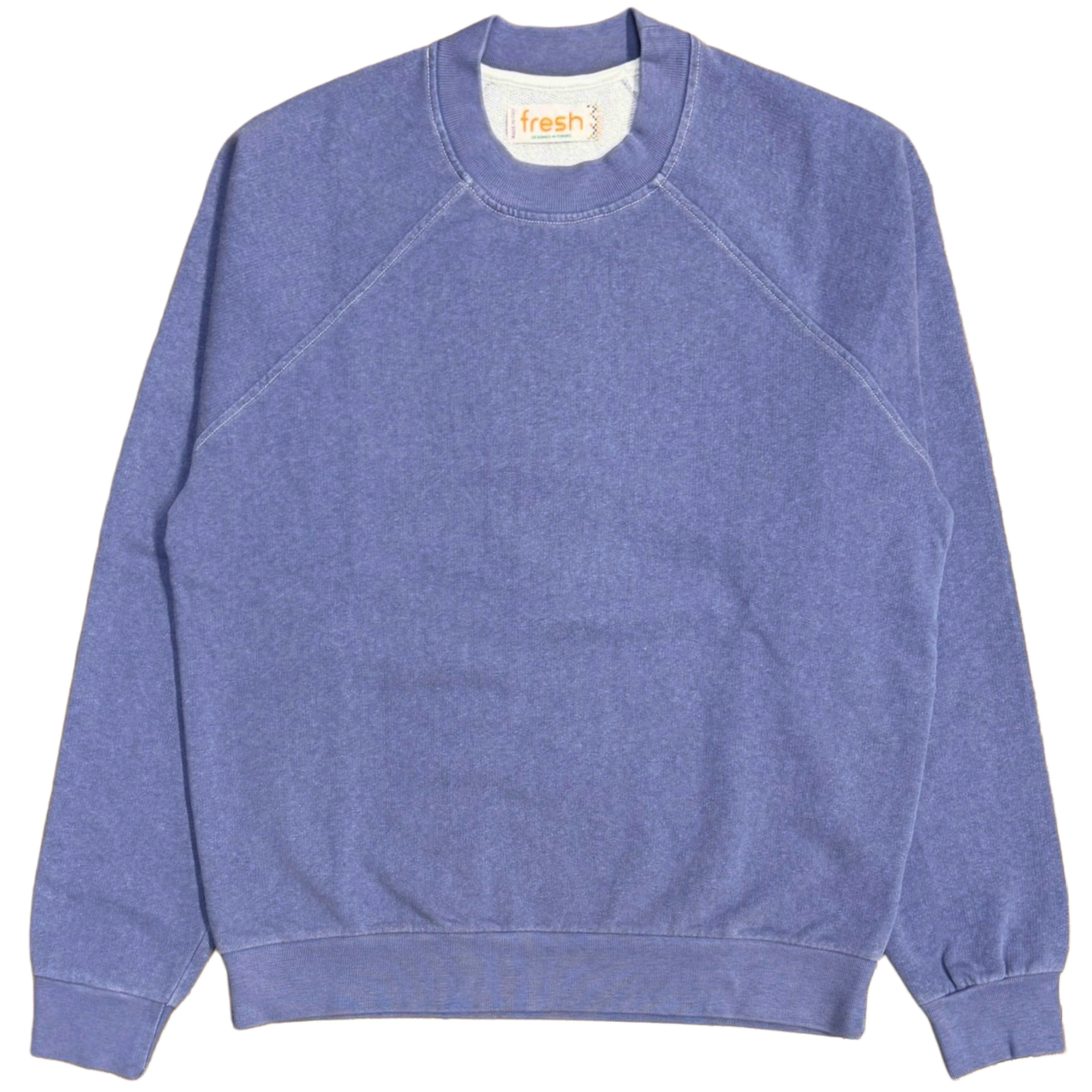 Felpa FRESH Billie in cotone placcato, colore indaco