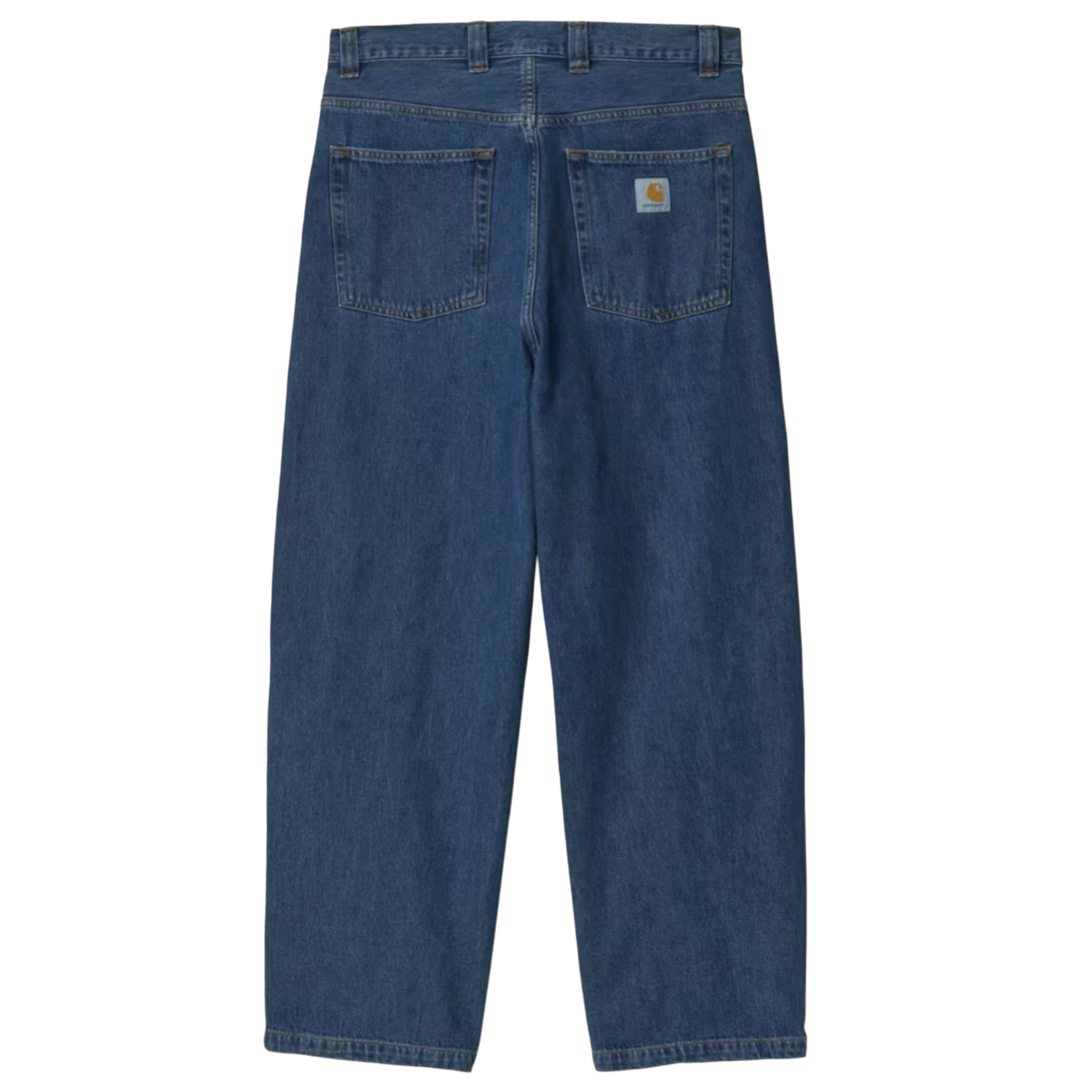 CARHARTT WIP Brandon Pant Blue Worn Washed
