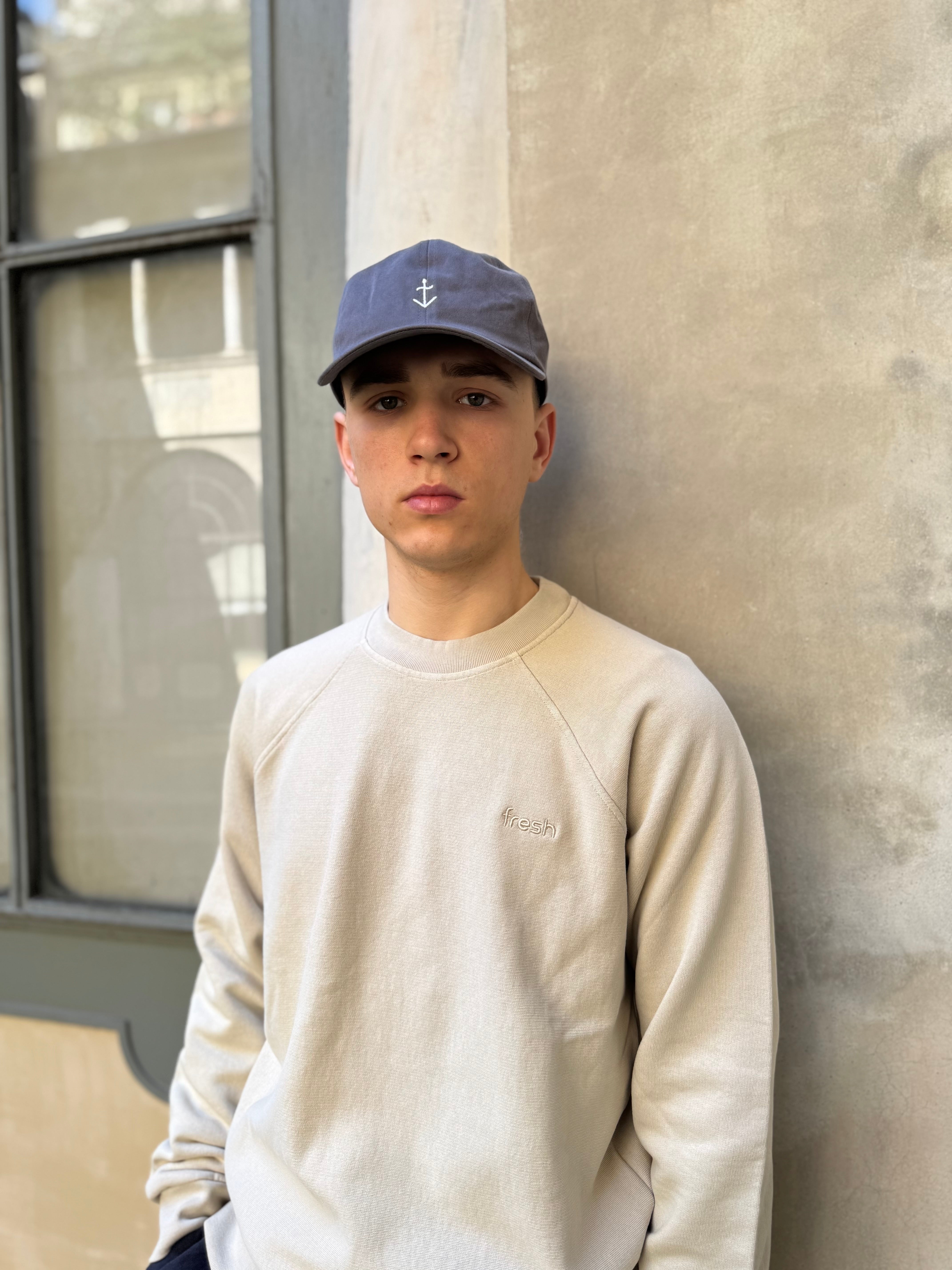 FRESH Billie Cotton Sweatshirt in Sand
