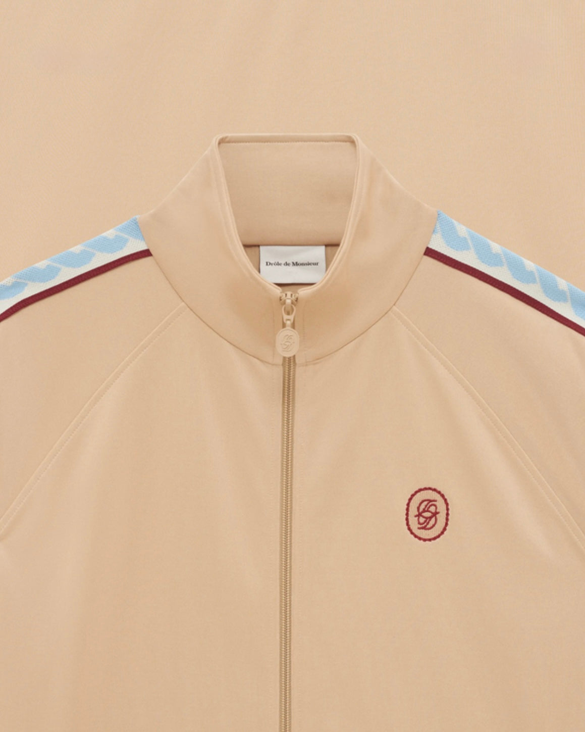 DRÔLE DE MONSIEUR La Veste Survêtement Beige Scuro