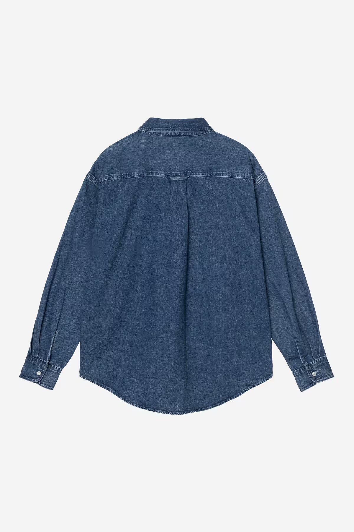 CARHARTT WIP L/S Lucas Shirt Blue Stone Washed