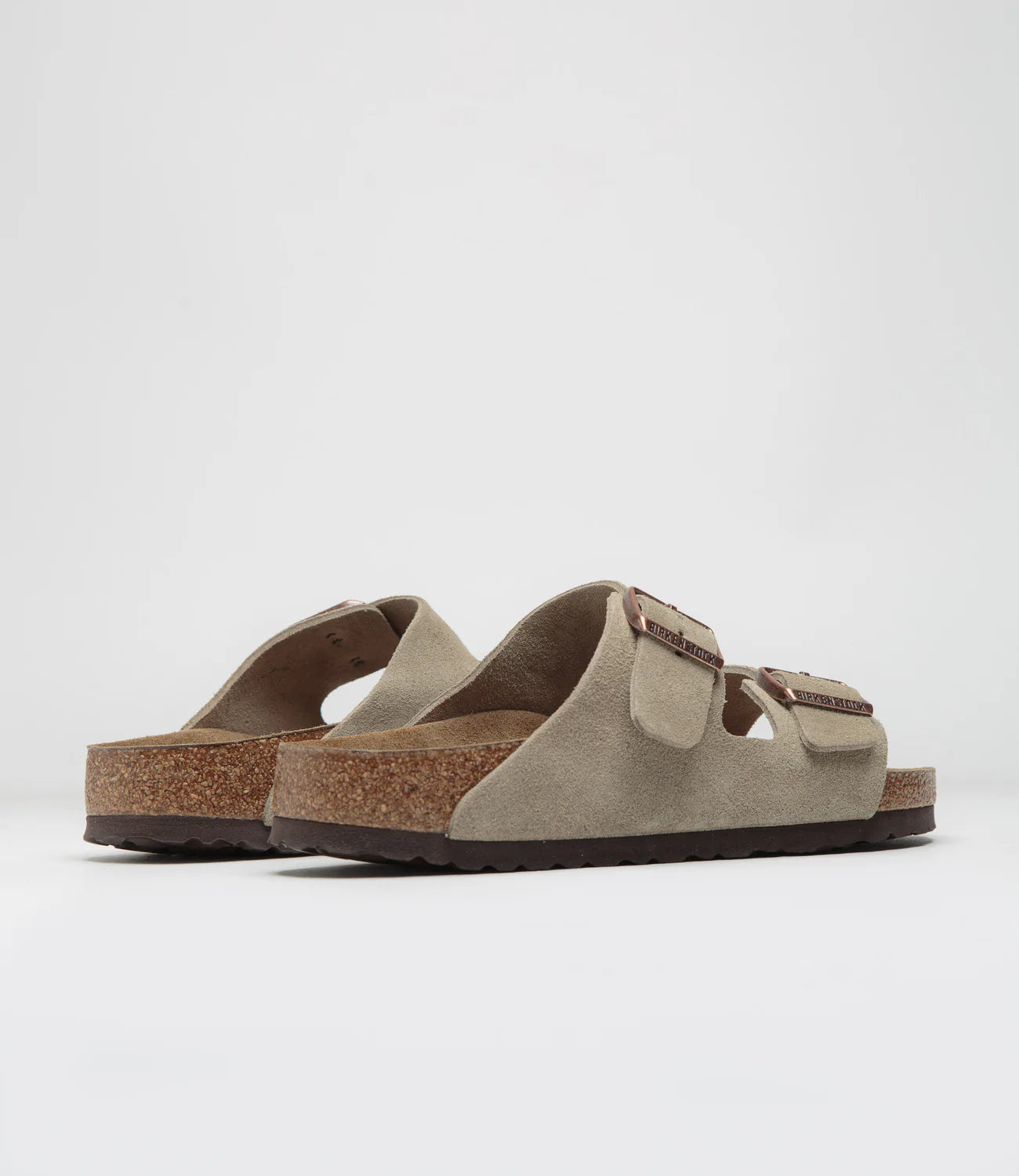 BIRKENSTOCK Arizona BS Taupe Suede Narrow Fit