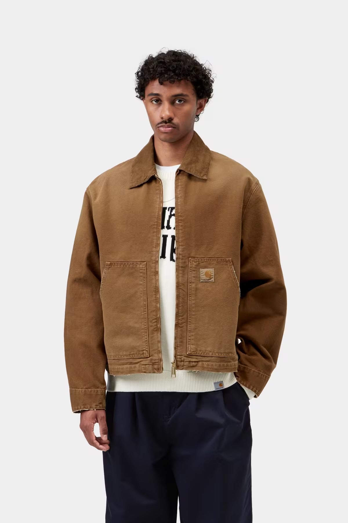 CARHARTT WIP OG Arcan Jacket Hamilton Brown Destroy Wash