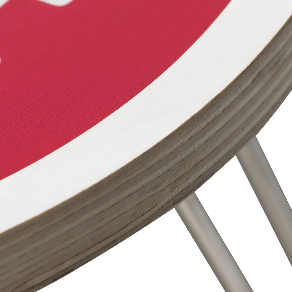 CARHARTT WIP Heart Folding Table Scarlet White