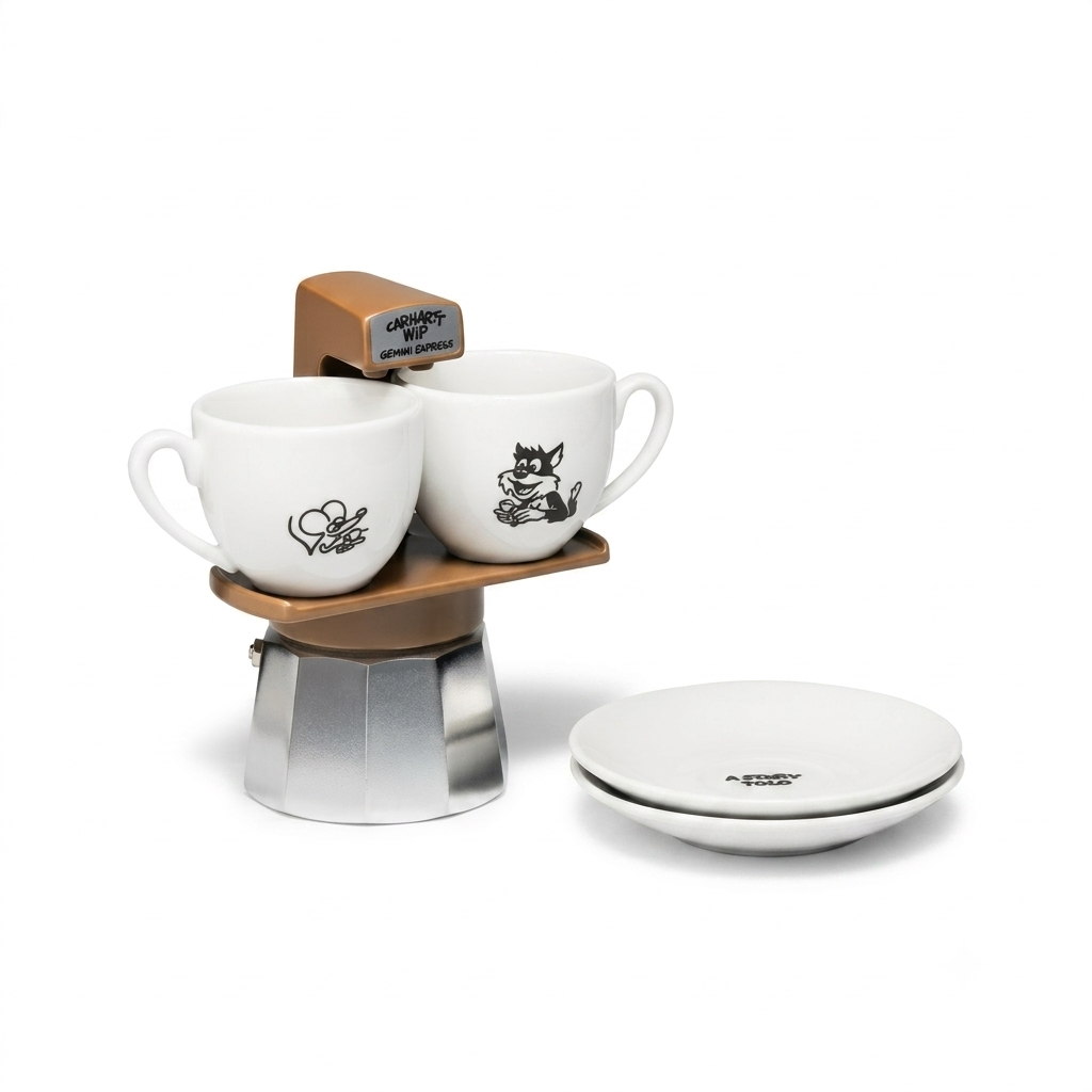 CARHARTT WIP Carhartt Coffee Espresso Maker Brown