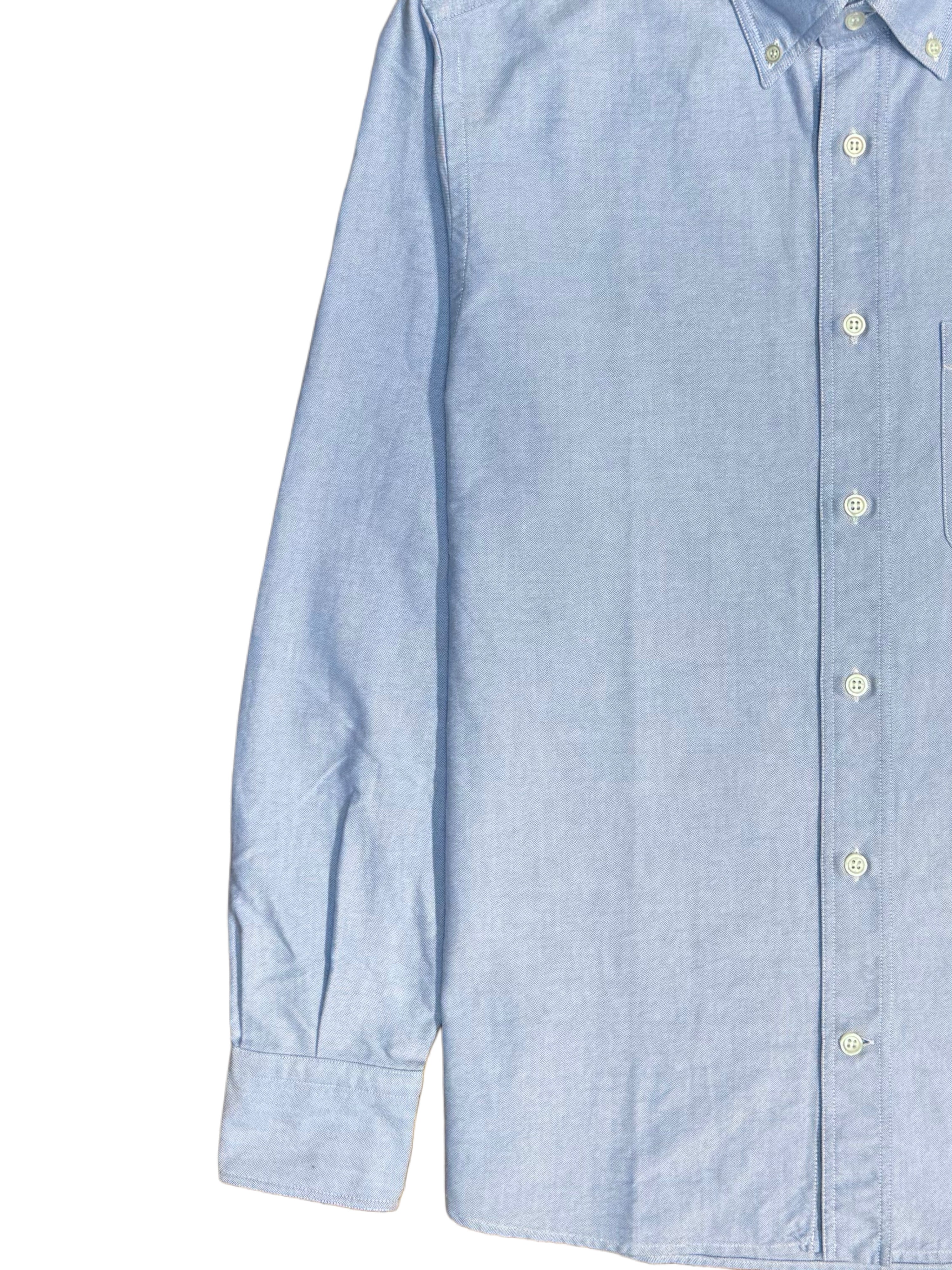 FRESH Light Blue Oxford Cotton Button Down Shirt