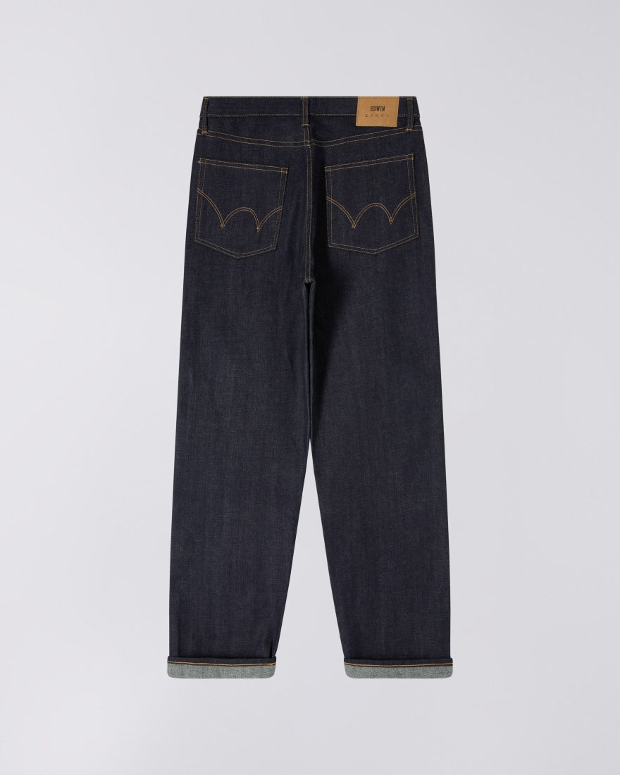 EDWIN Loose Jeans Blue Unwashed