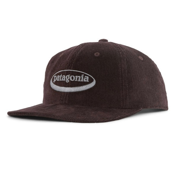 PATAGONIA Corduroy Cap '95 Oval Logo: Den Brown