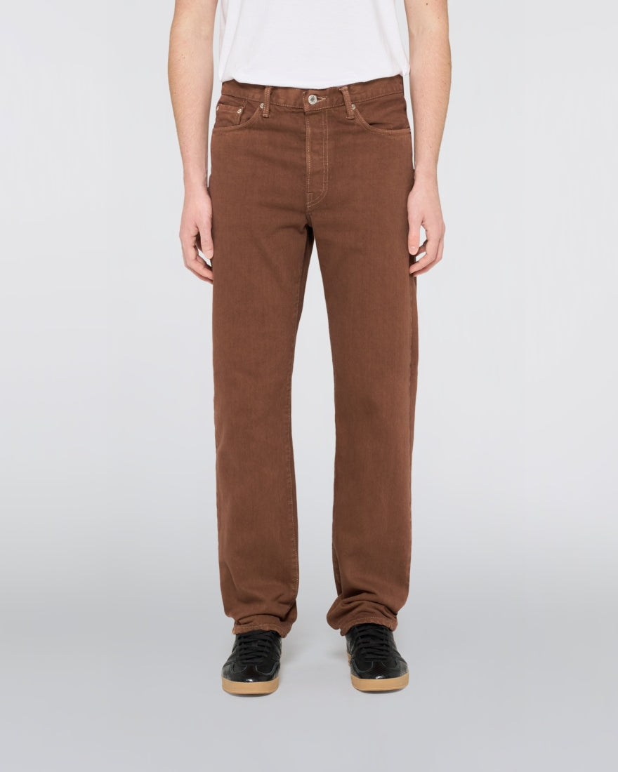 EDWIN Regular Straight Jeans Natural Brown Overdyed