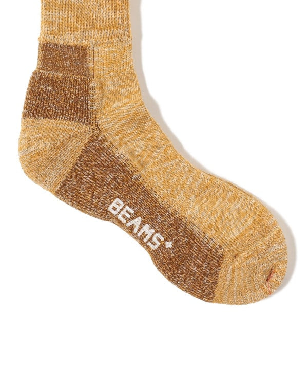 BEAMS PLUS Chaussettes Outdoor Jaune