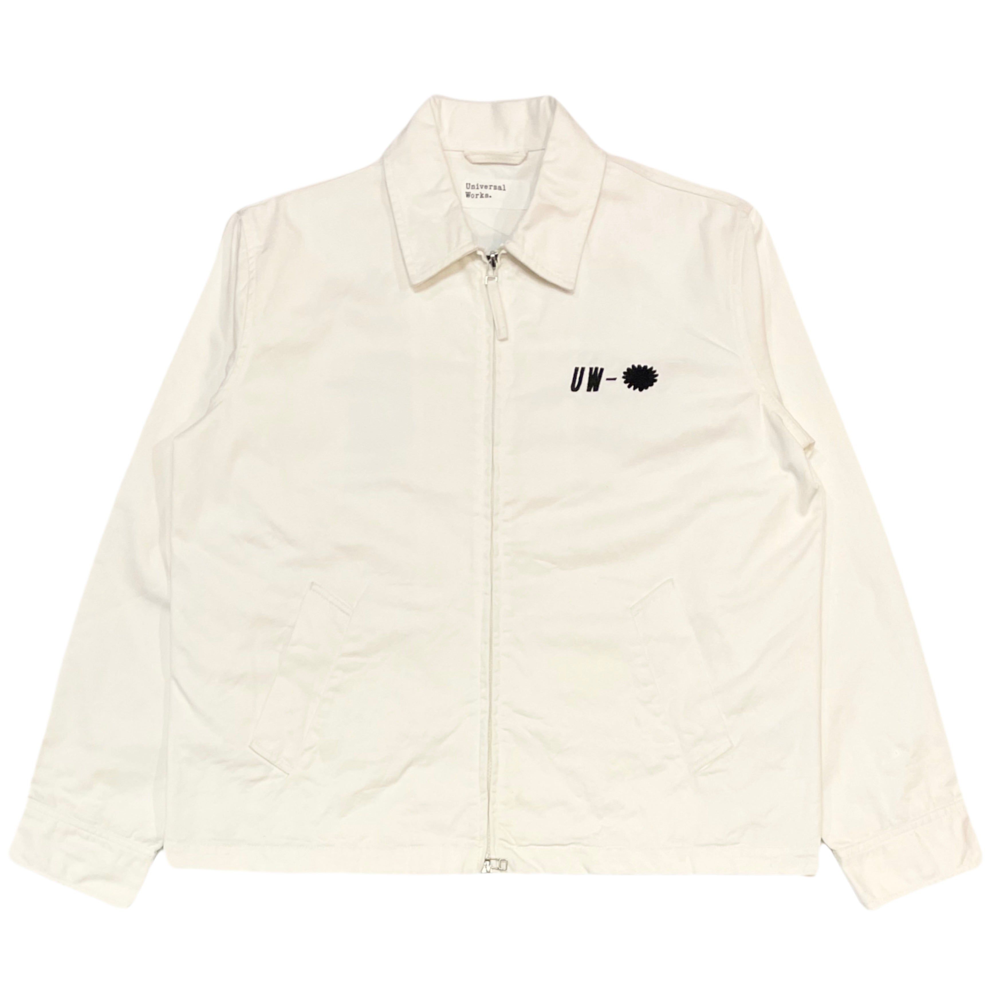 UNIVERSAL WORKS Windcheater Jacket In Ecru
