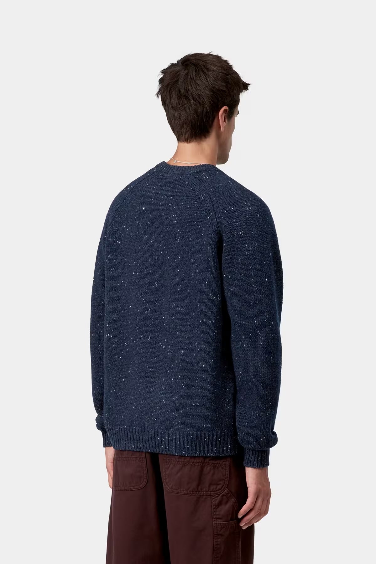 CARHARTT WIP Anglistic Sweater Speckled Jupiter