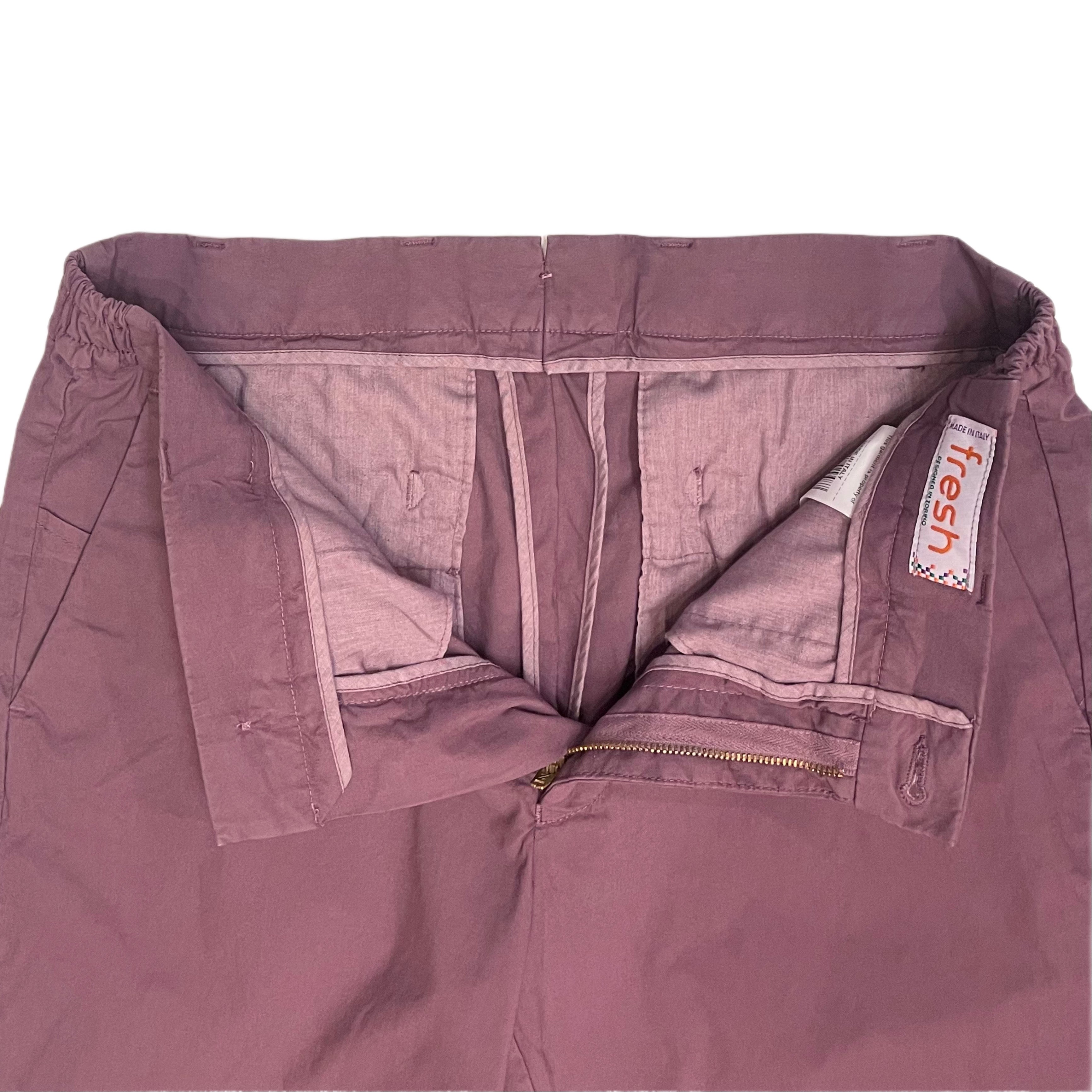 FRESH Recco Cotton Chino Shorts In Onion