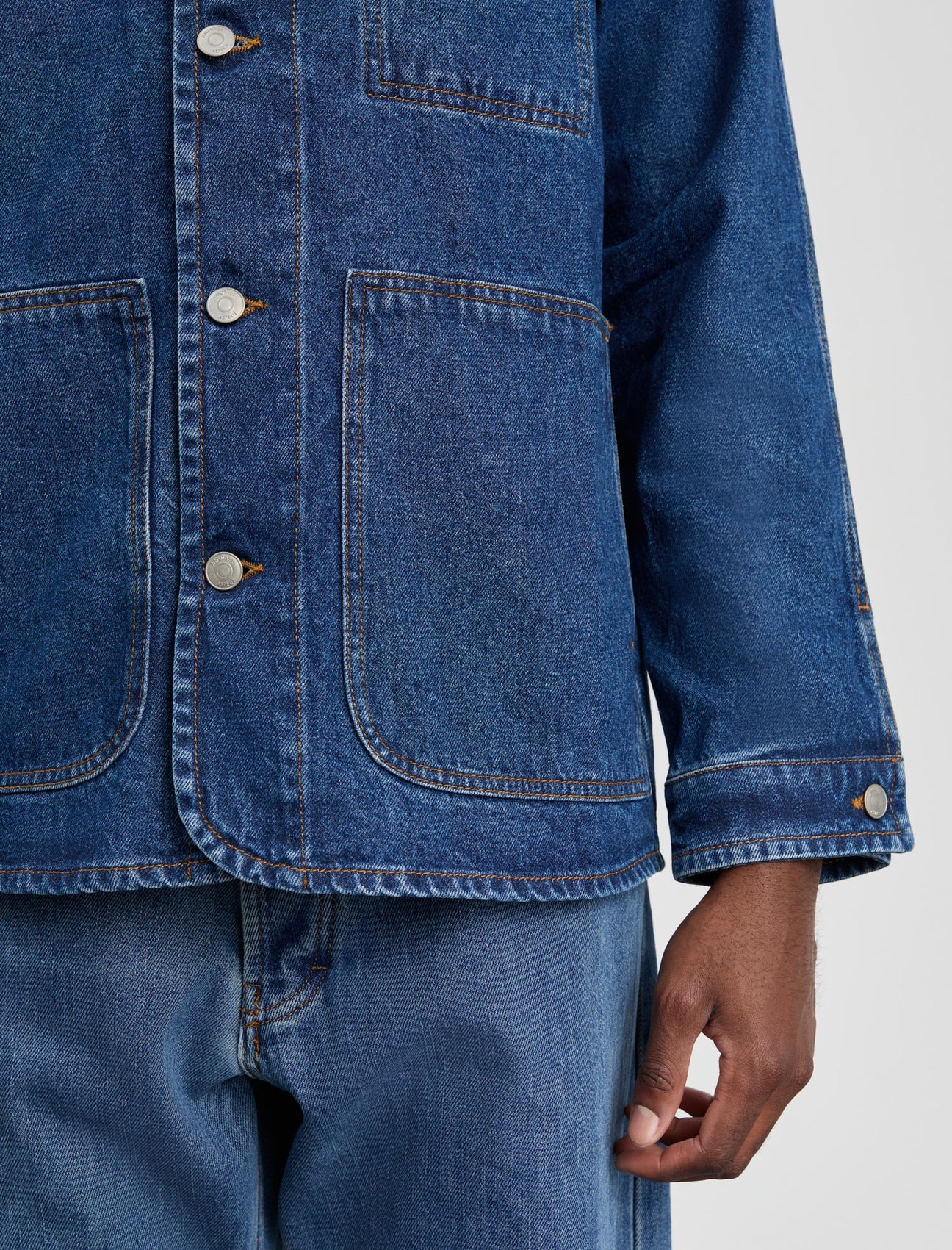 ANOTHER ASPECT Another Denim Jacket 1.0 Used Blue