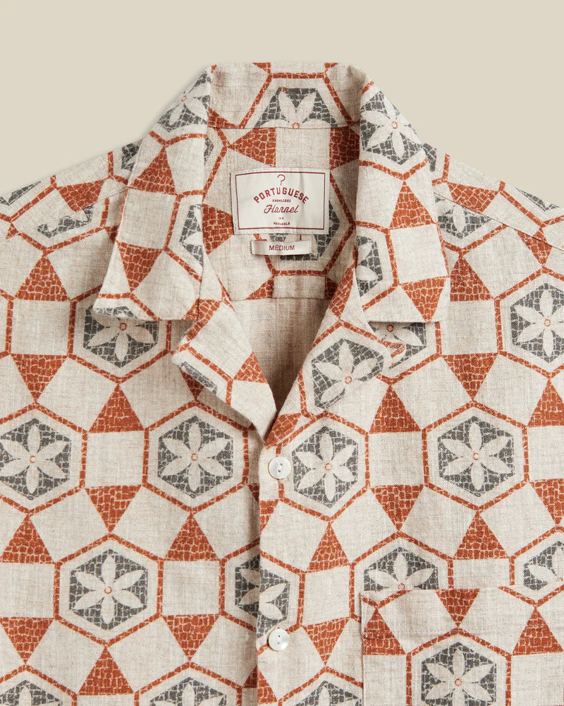 PORTUGUESE FLANNEL Pavement Short Sleeve Shirt