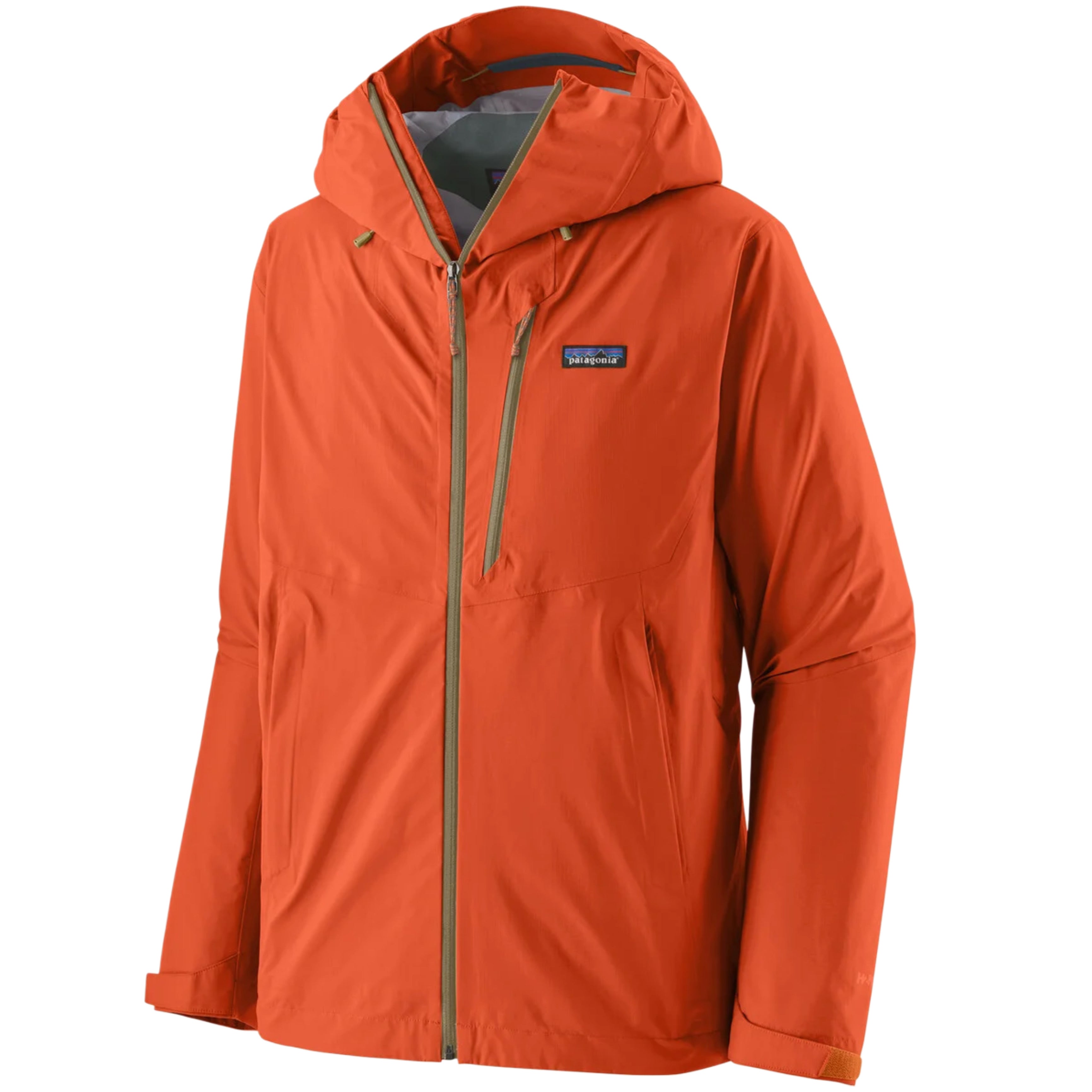 PATAGONIA Men's Granite Crest Rain Jacket Coal Orange