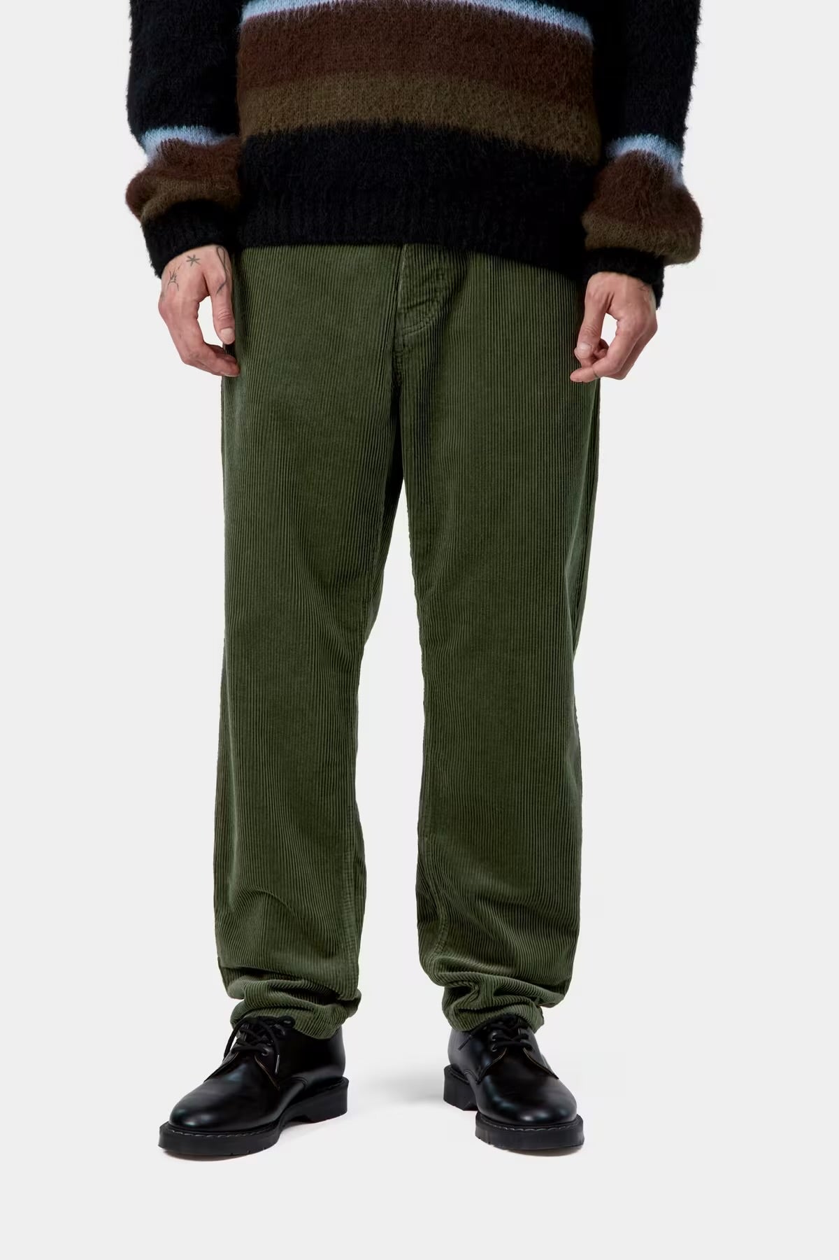 CARHARTT WIP Newel Corduroy Pant Opuntia Rinsed