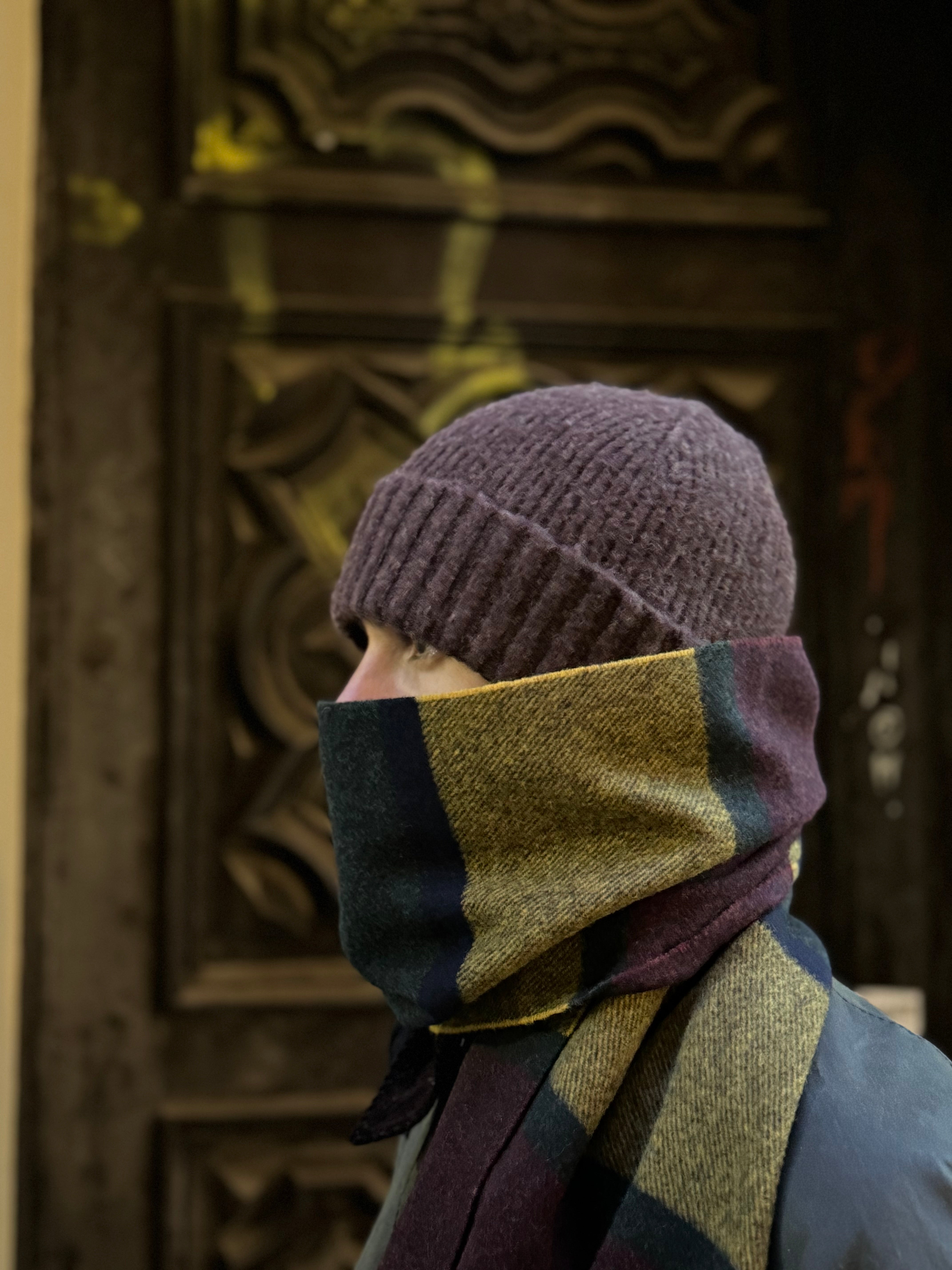 FRESH Bob Shetland Wool Beanie In Cocoa