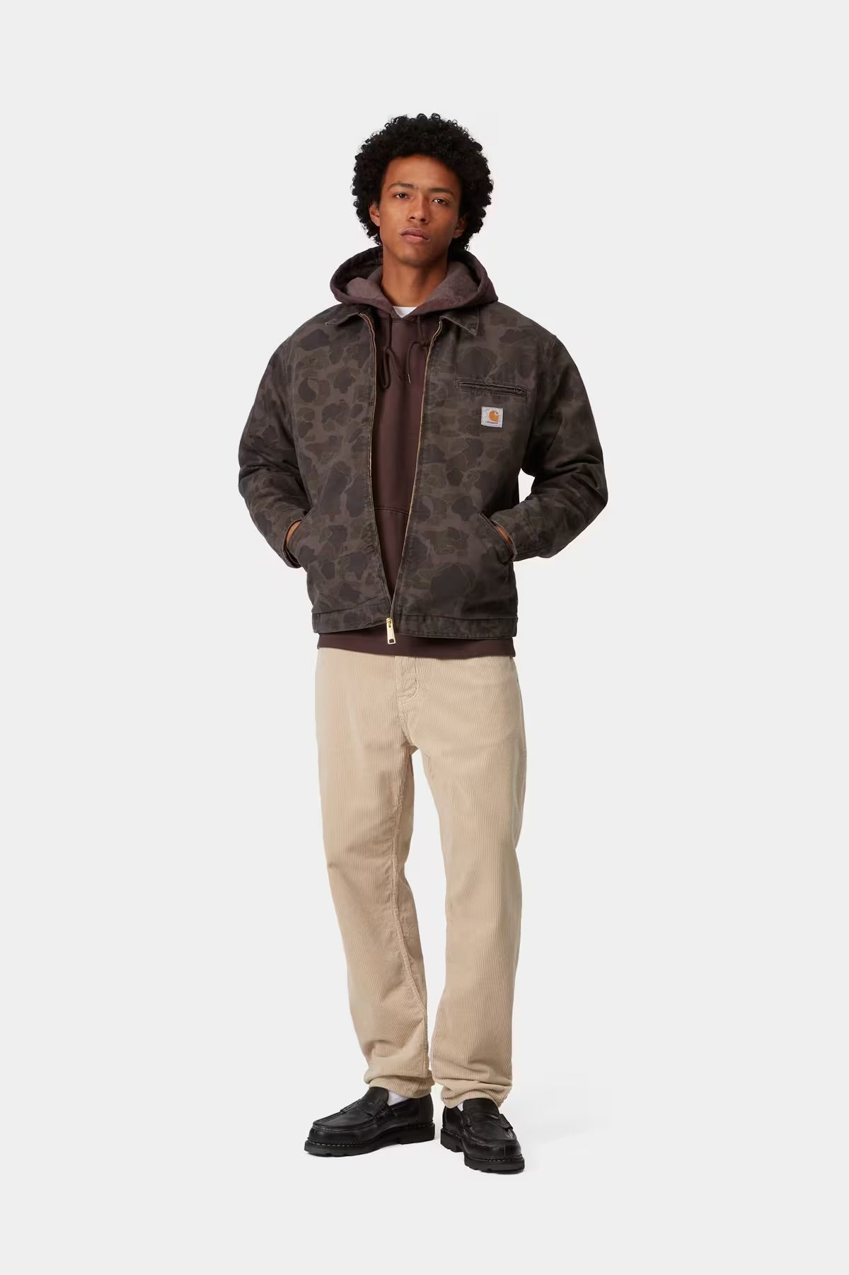 CARHARTT WIP Newel Corduroy Pant Wall Rinsed