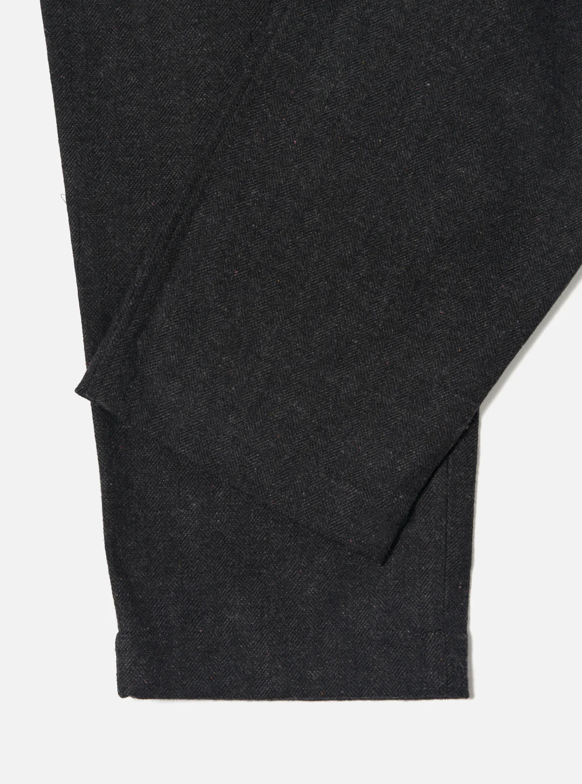 UNIVERSAL WORKS Black Salt N Pepper Tweed Oxford Pant