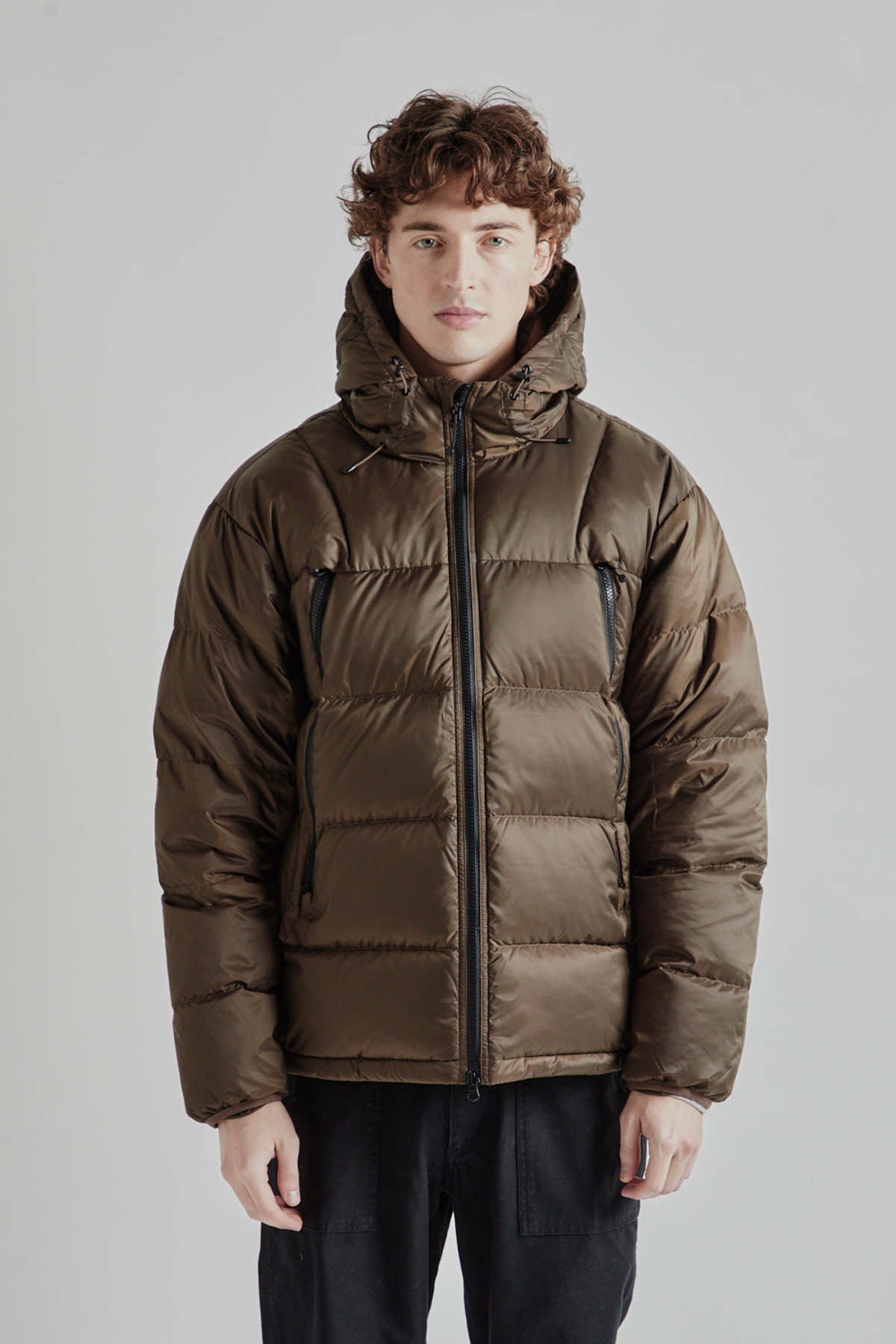 FRIZMWORKS Altavia Down Jacket Brown