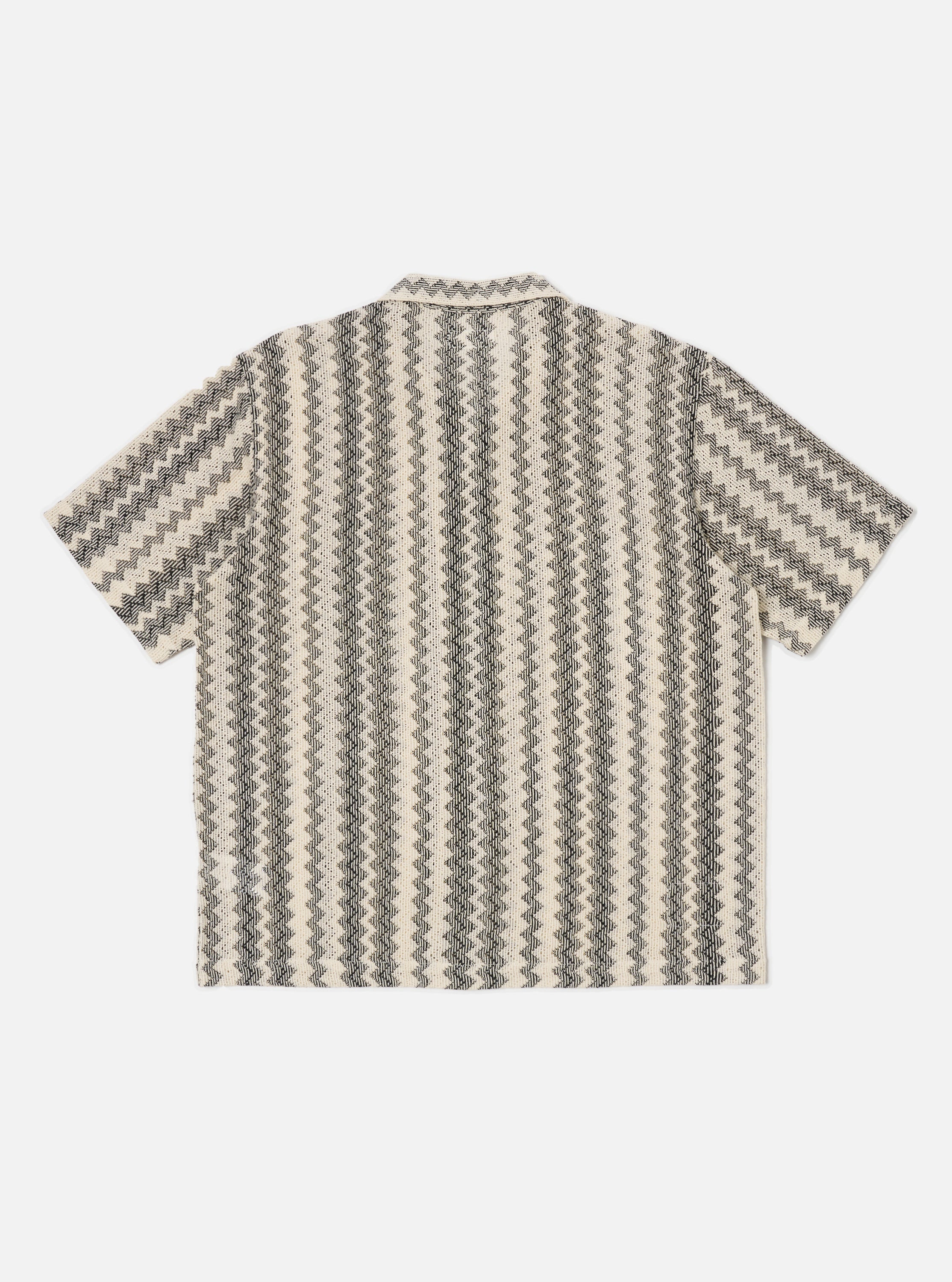 Camicia UNIVERSAL WORKS Cotton Lattice Road in carbone
