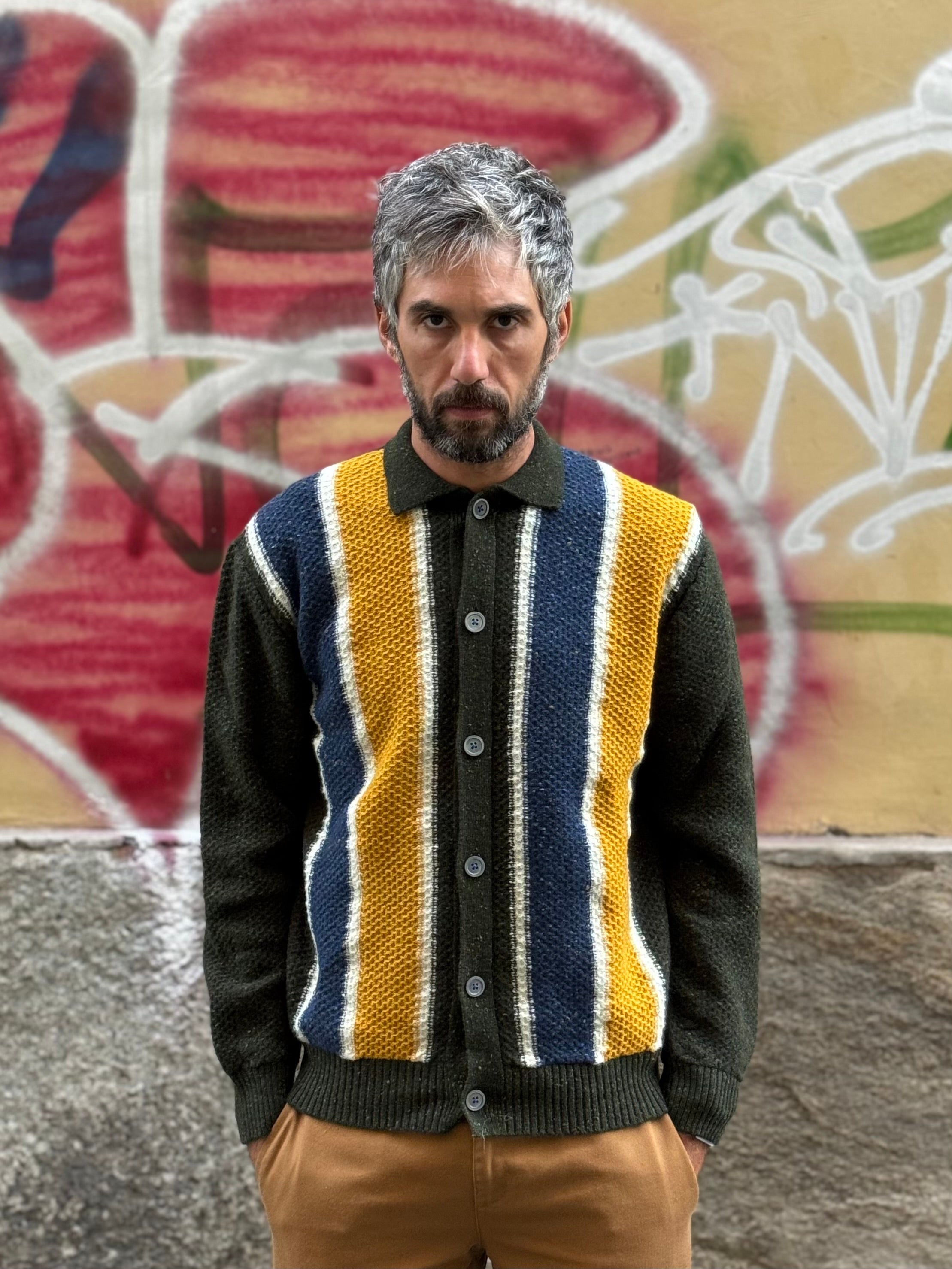 Veste cardigan en laine mérinos FRESH Marty