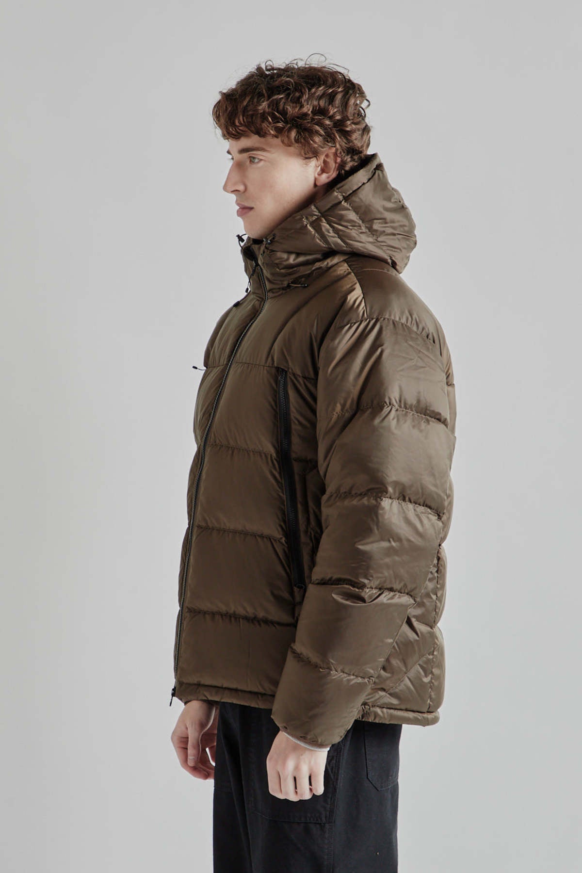 FRIZMWORKS Altavia Down Jacket Brown