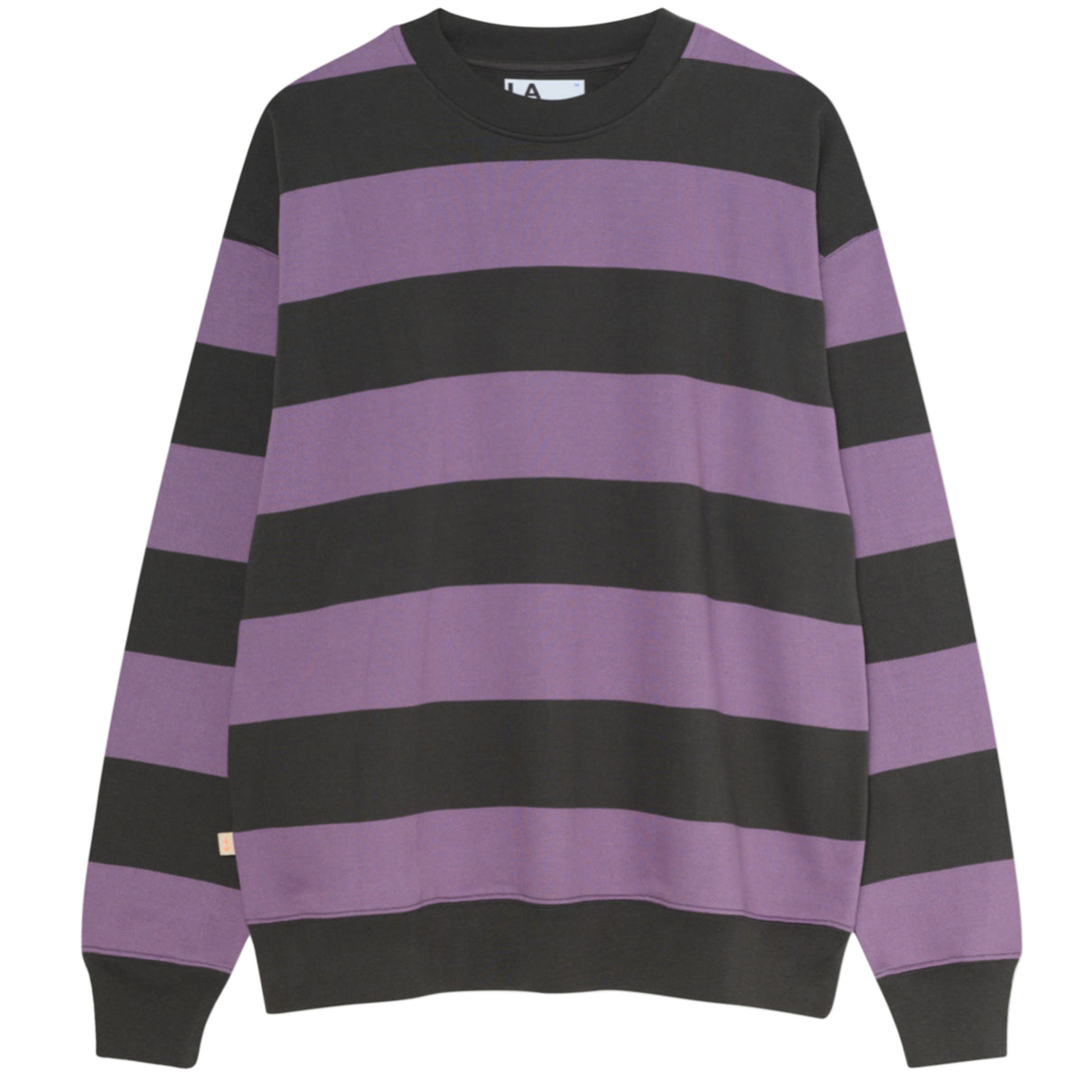 LA PAZ Pavia Sweat-shirt Rayé Raisin Noir