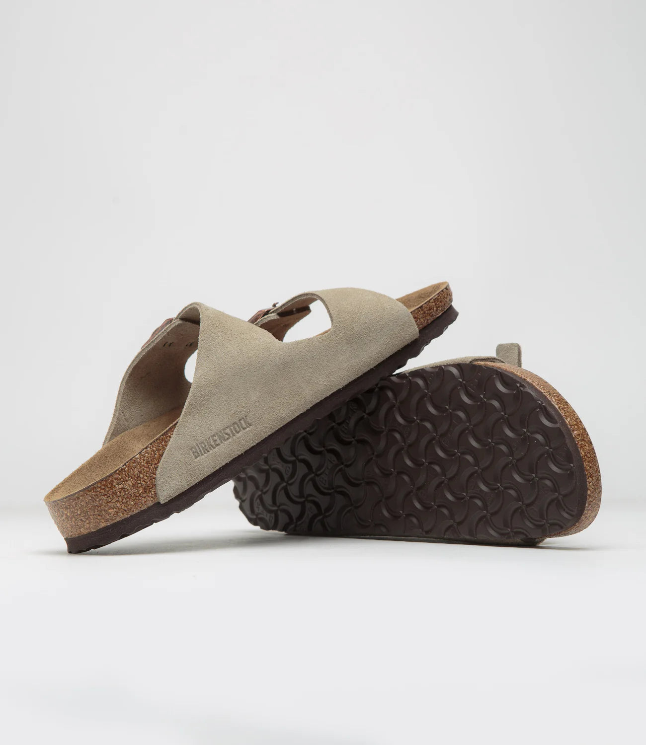 BIRKENSTOCK Arizona BS Taupe Suede Narrow Fit