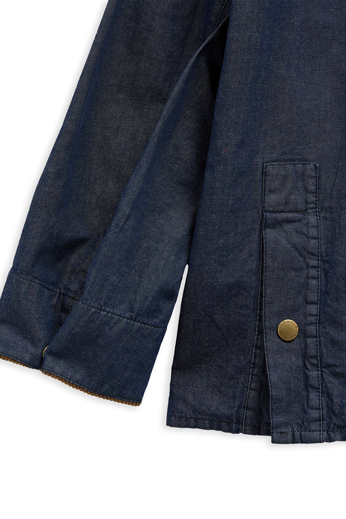 BARBOUR Blouson décontracté en jean Os Bedale Vêtements d'extérieur Indigo