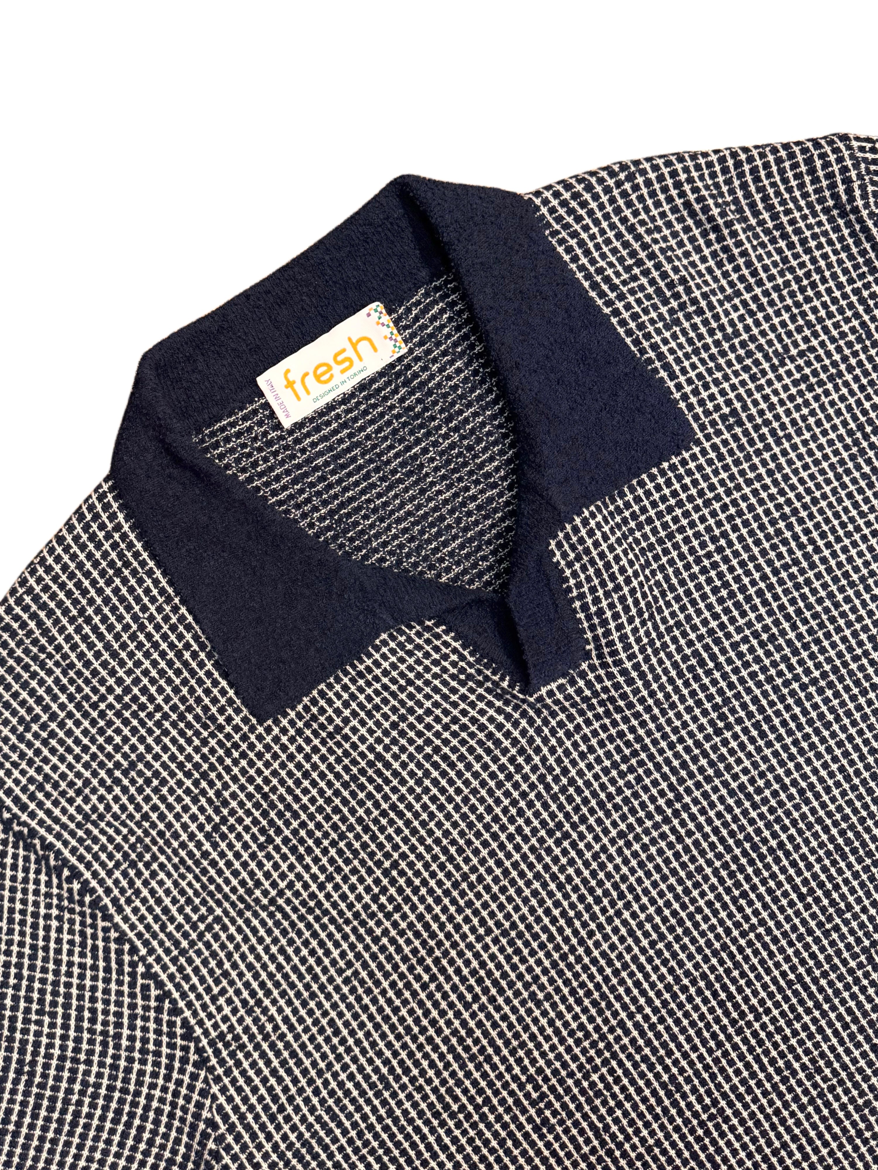 FRESH Old Man Navy Vibe Cotton Polo Shirt