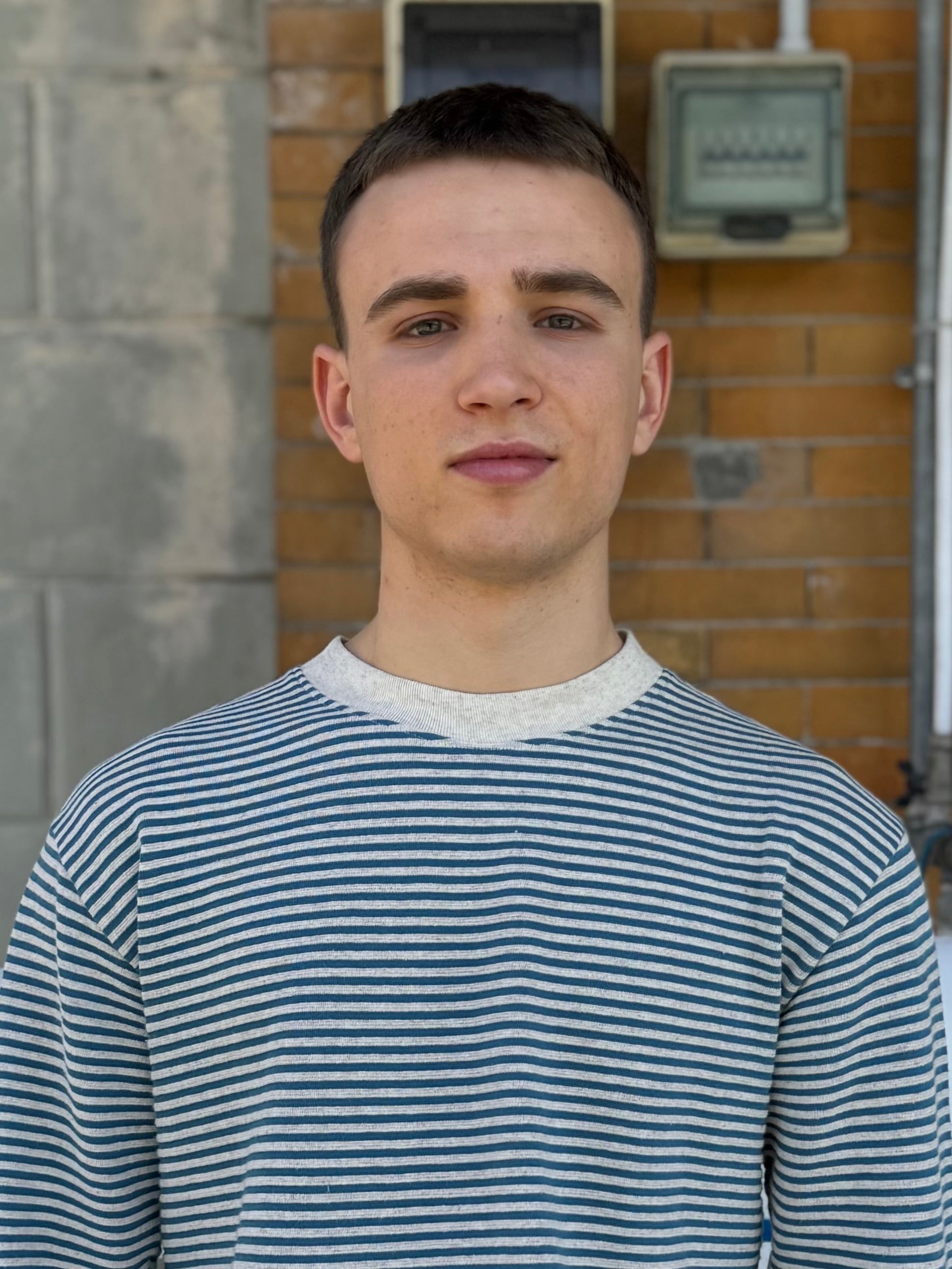 FRESH Marina Long Sleeve Striped T-Shirt in Royal Blue