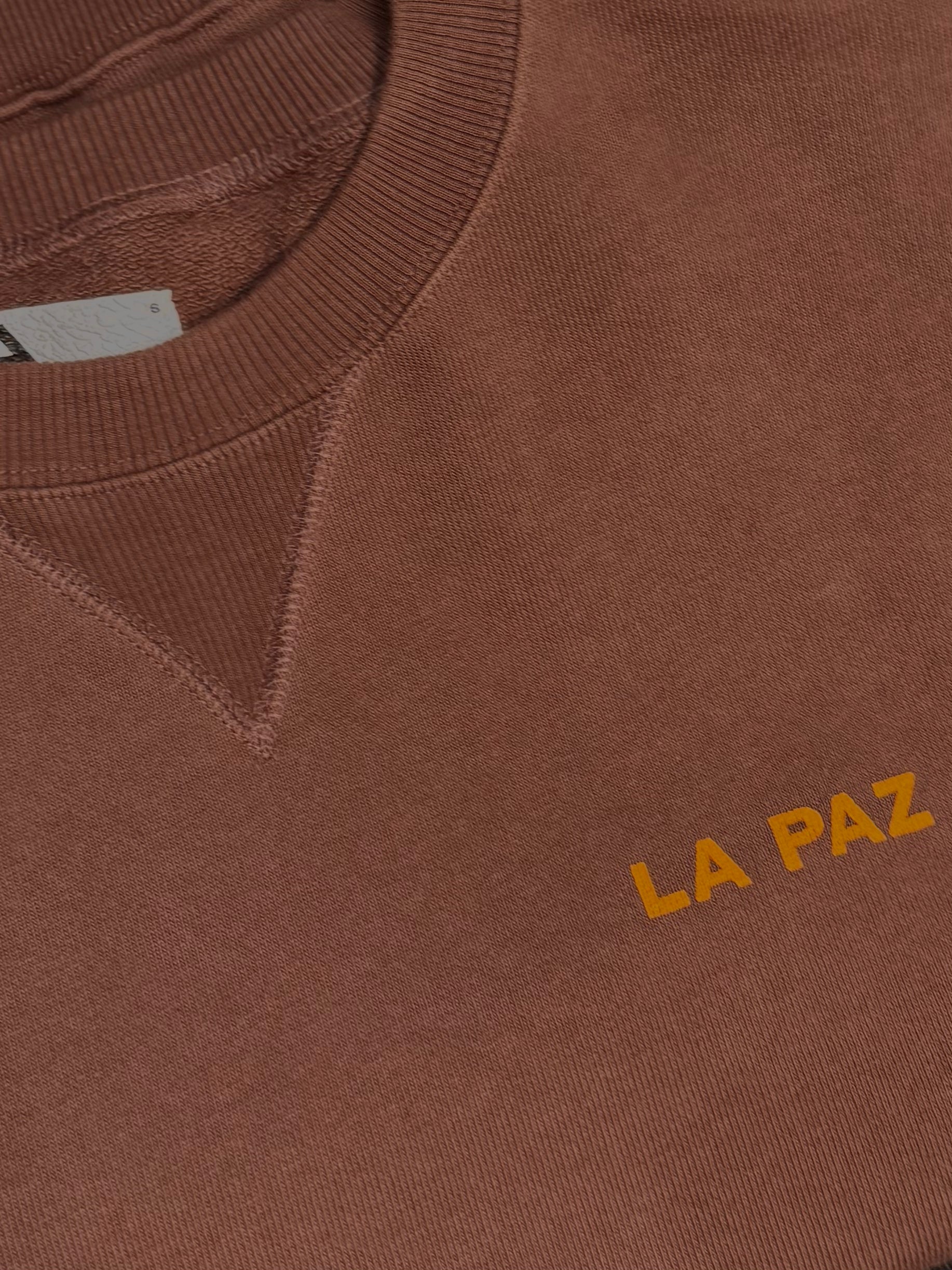 LA PAZ Xavier Brown Rectangle Sweatshirt