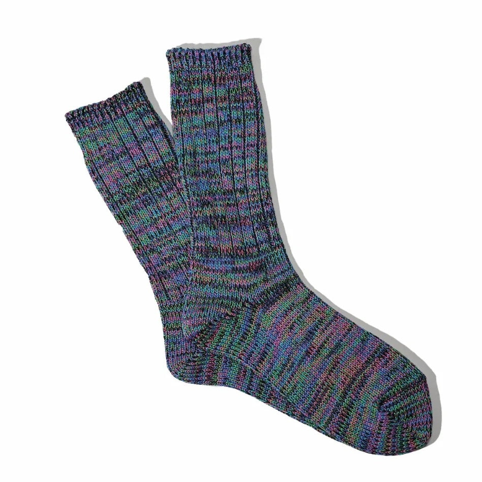 ANONYMOUS ISM 5Color Mix Crew Socks Multi