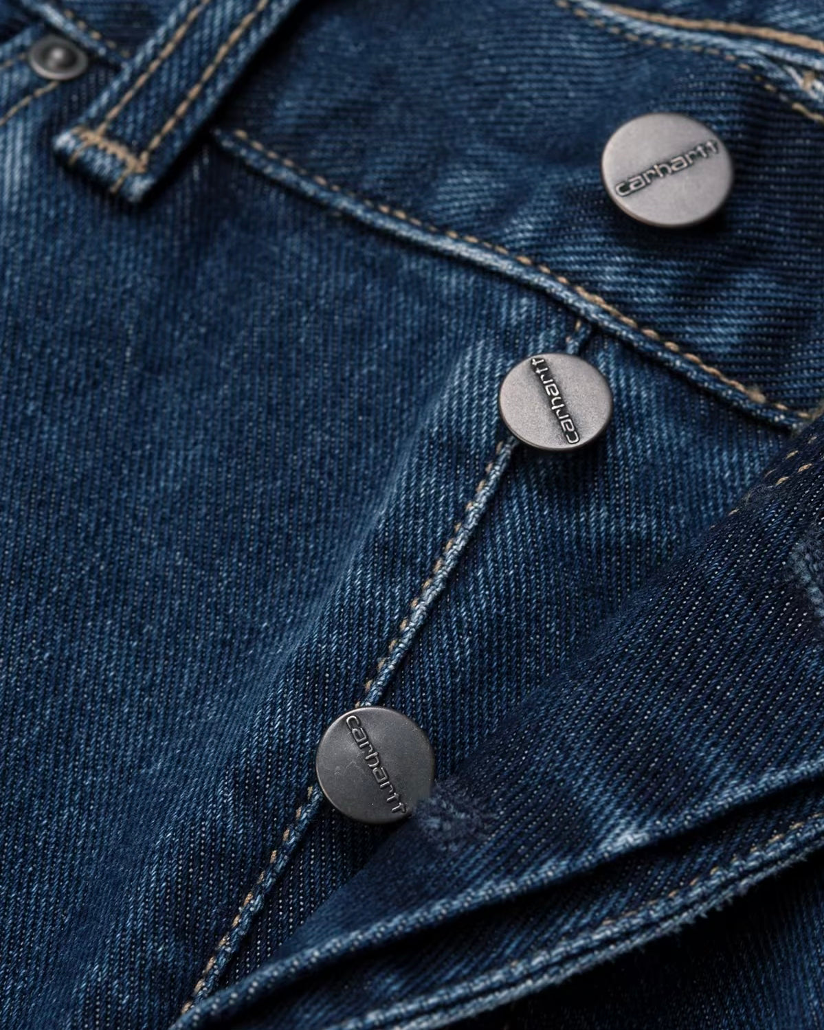 CARHARTT WIP Newel Pantalone Blu Stone Washed